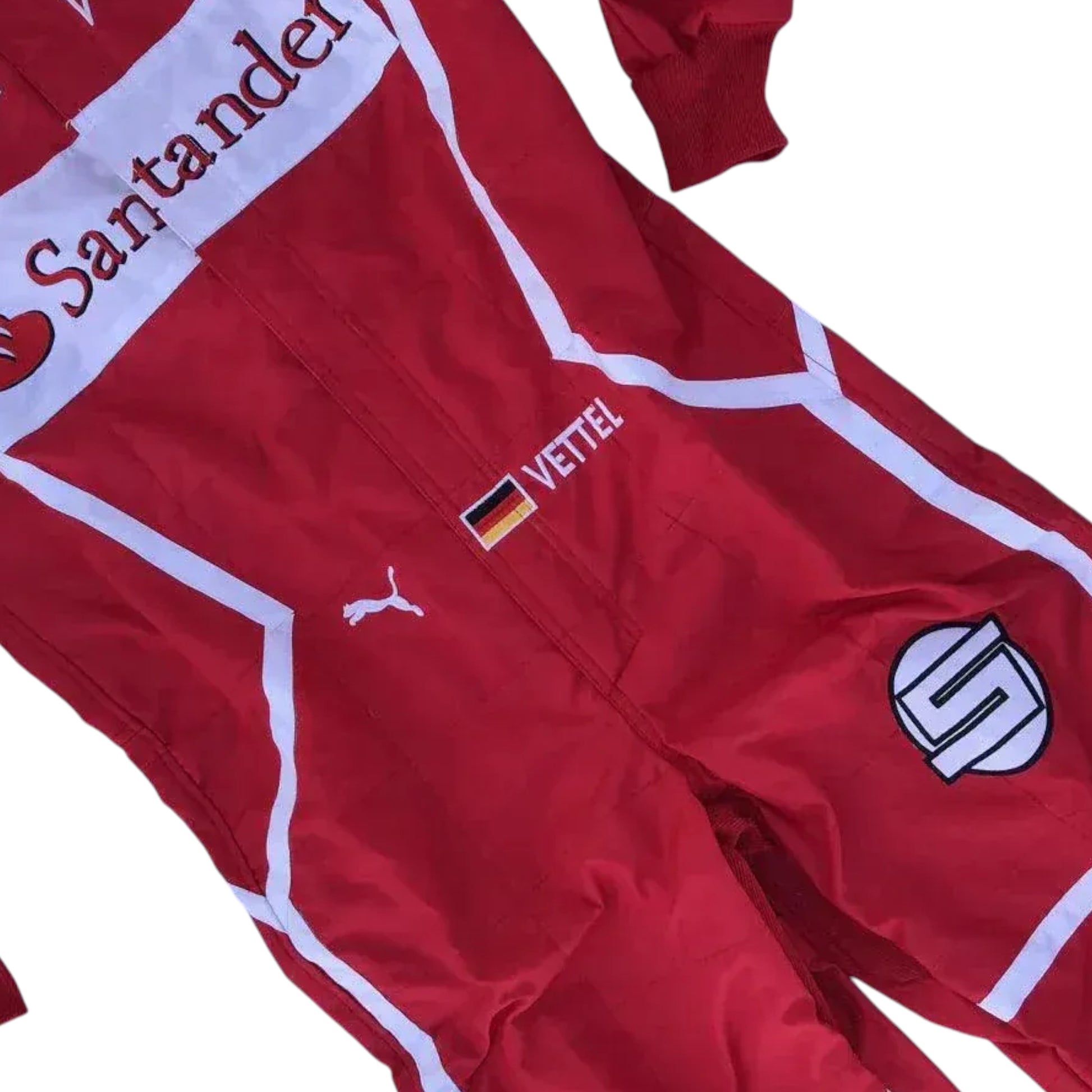 2017 Sebastian Vettel Embroidered patches F1 Race Suit