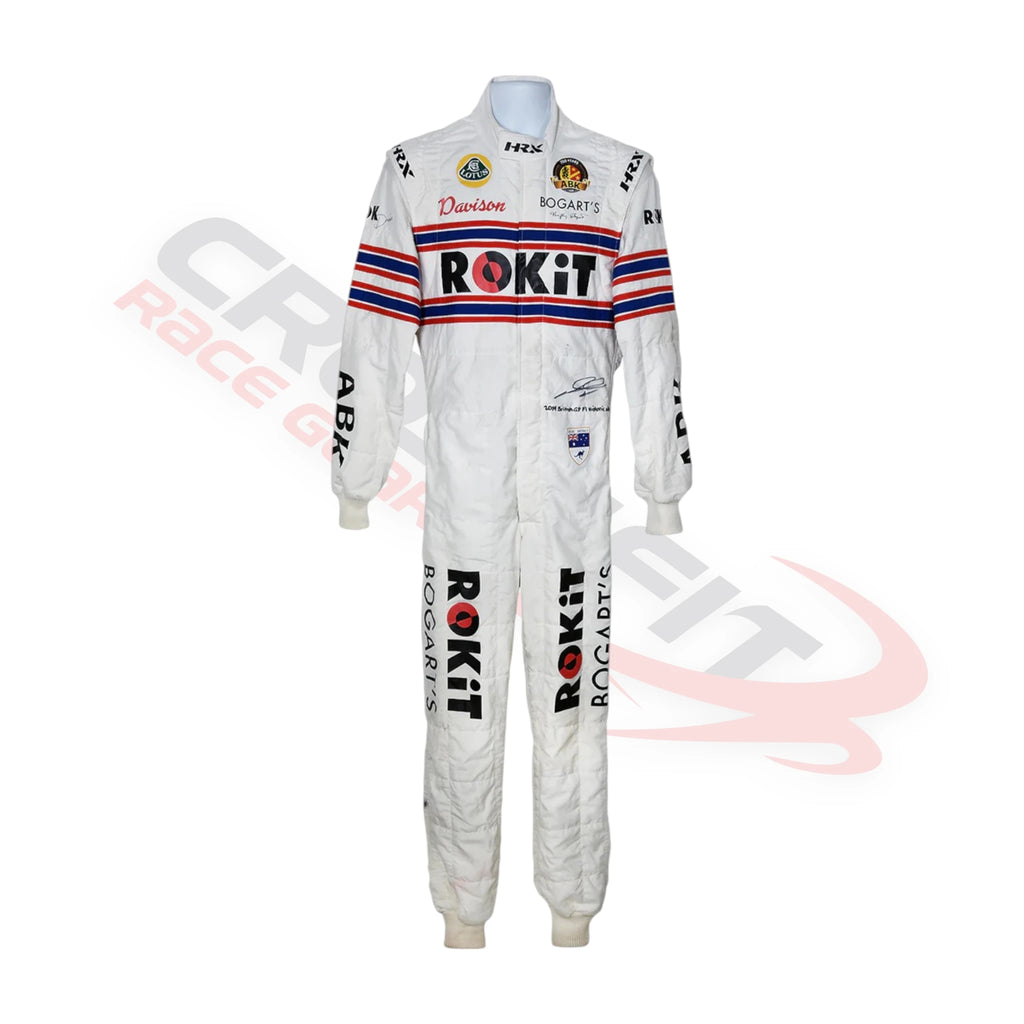 2019 James Davison Lotus Masters F1 Printed Race Suit