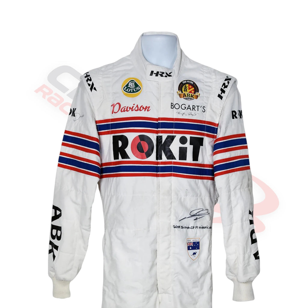 2019 James Davison Lotus Masters F1 Printed Race Suit