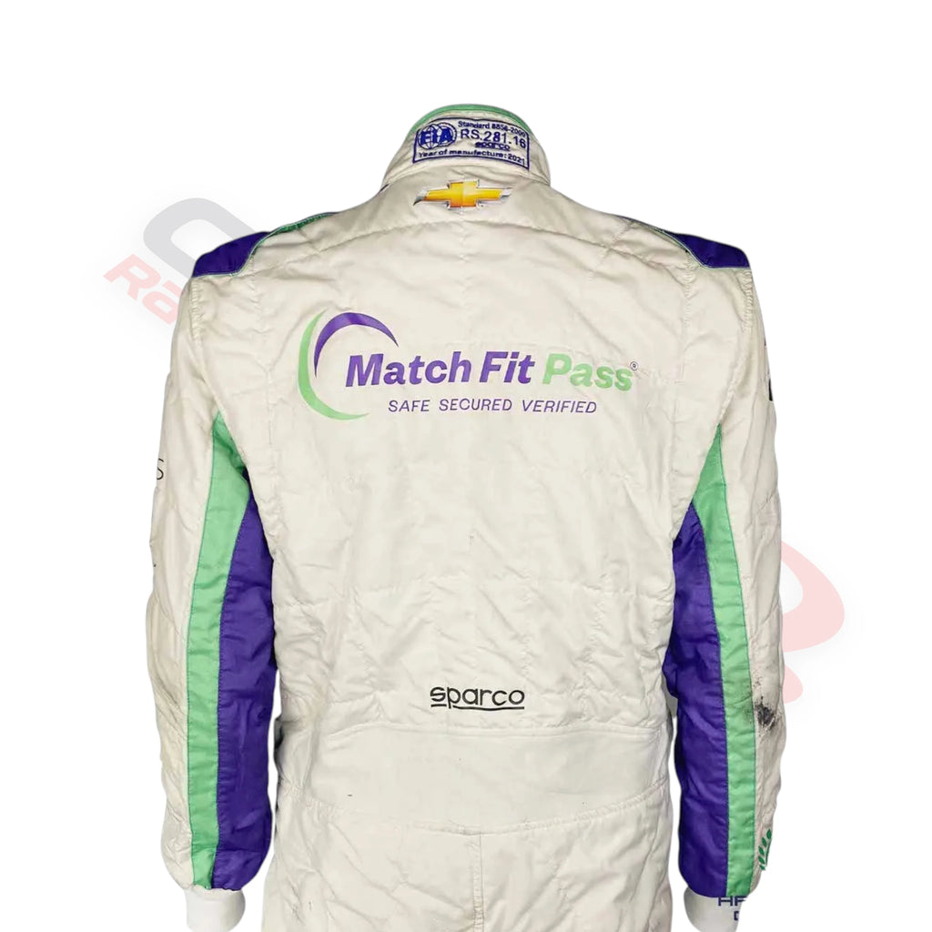 2021 Conor Daly Carlin Racing IndyCar Printed Race Suit