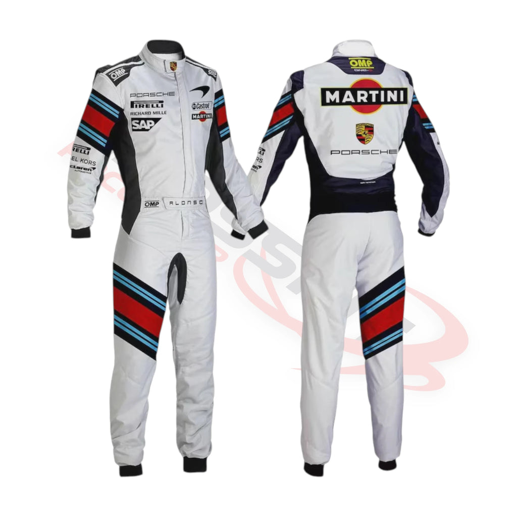 2021 Martini Racing Printed Karting Race Suit Replica