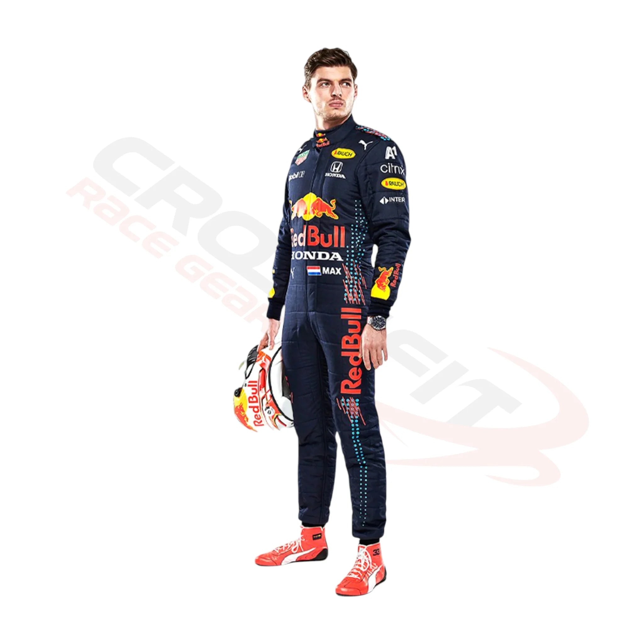 2021 Max Verstappen Red Bull F1 Race Suit