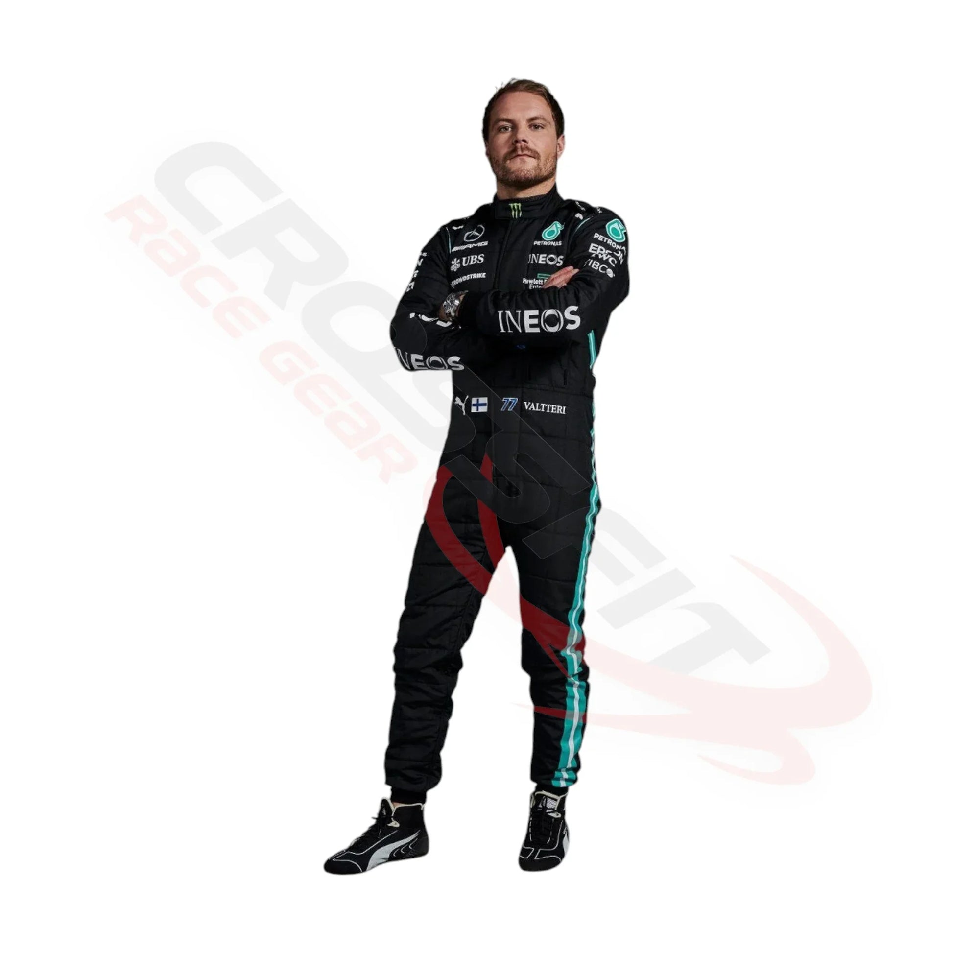 2021 Valtteri Bottas Mercedes F1 Race Suit