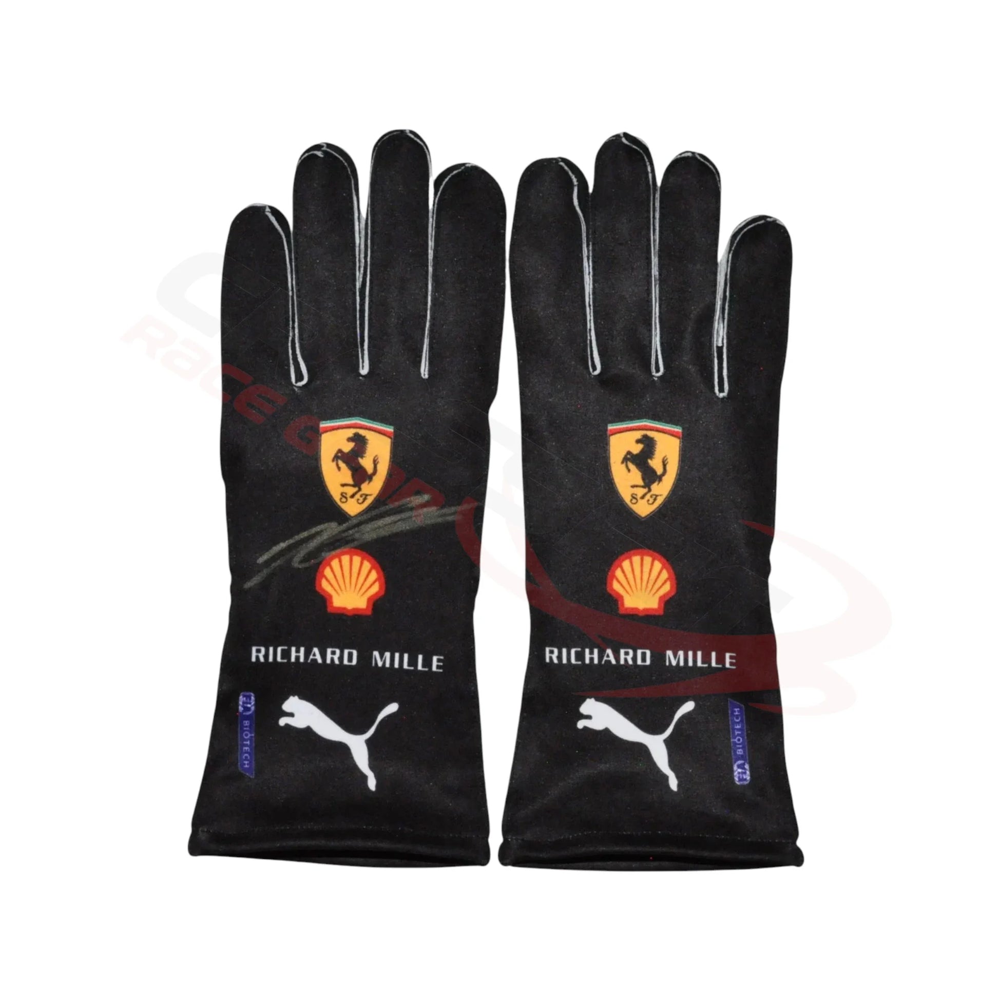 2022 Charles Leclerc Ferrari Replica F1 Gloves Pair