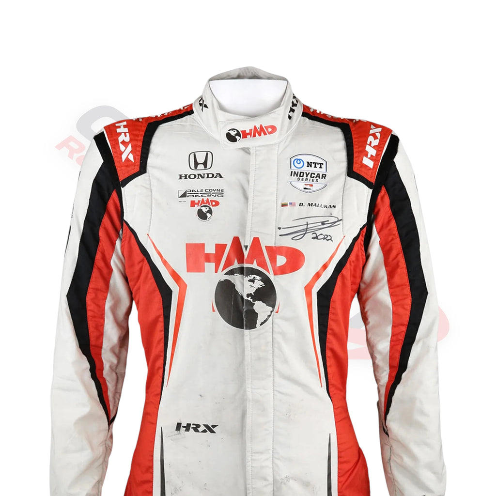 2022 David Malukas Dale Coyne Rookie IndyCar Printed Race Suit