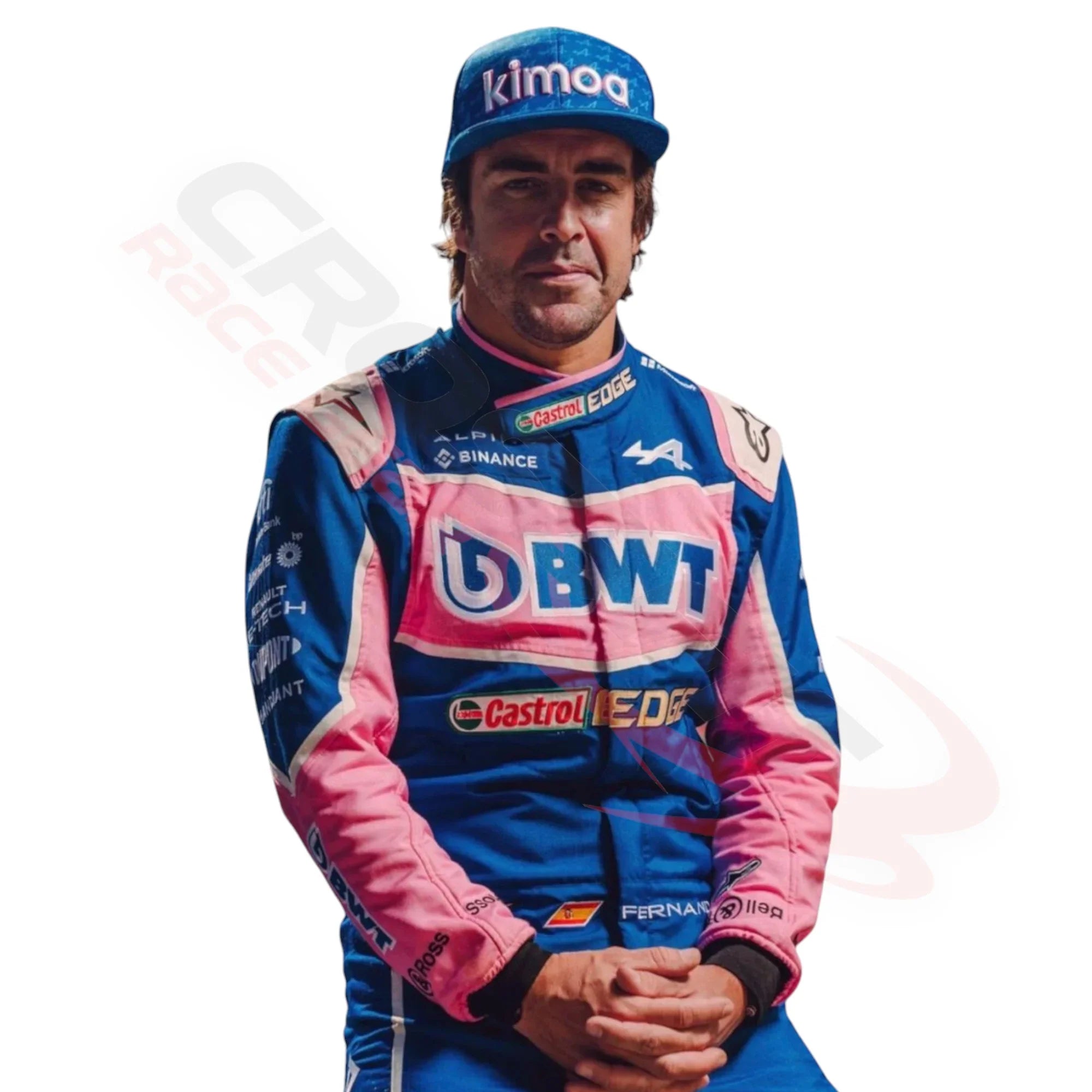 2022 FERNANDO ALONSO ALPHINE F1 RACE SUIT