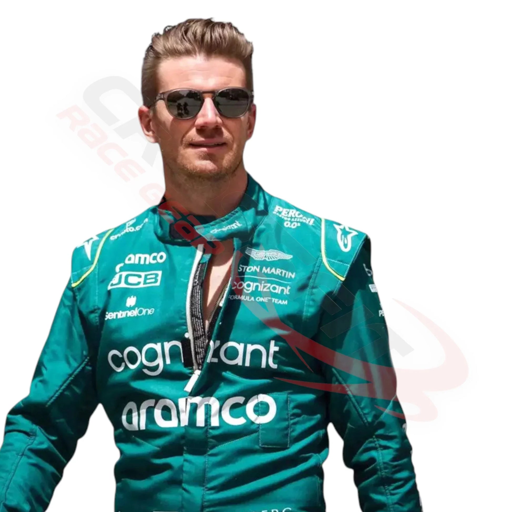 2022 Nico Hulkenberg Aston Martin F1 Race Suit
