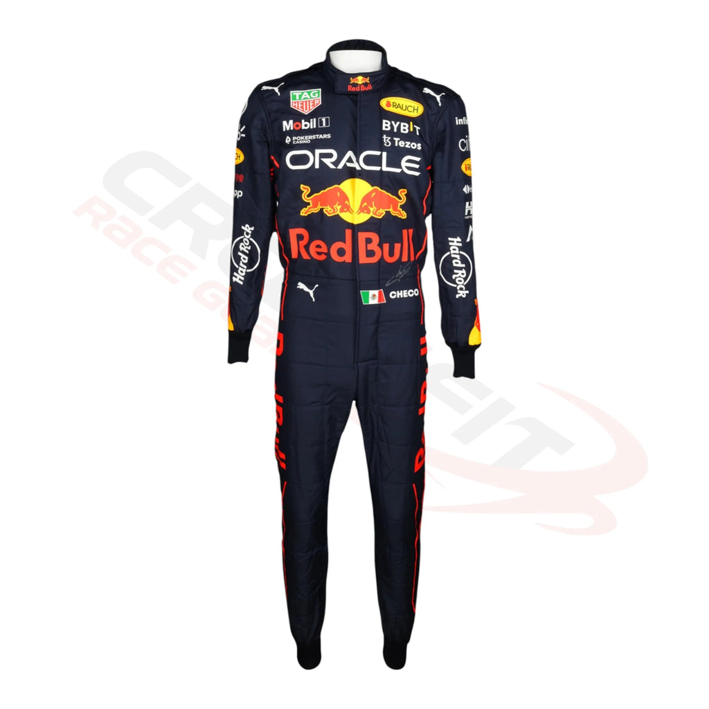 2022 Sergio Perez Red Bull F1 Race Suit