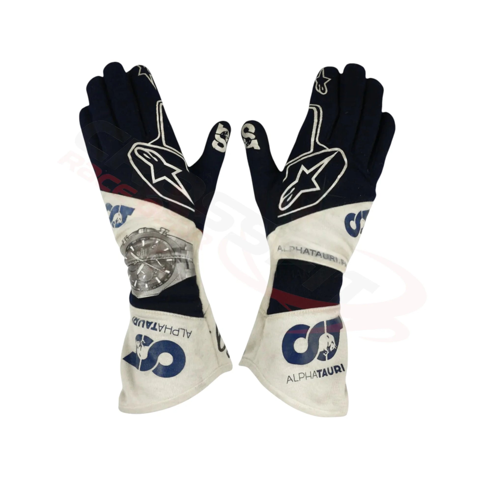 2022 Yuki Tsunoda Alphatauri F1 Race Gloves