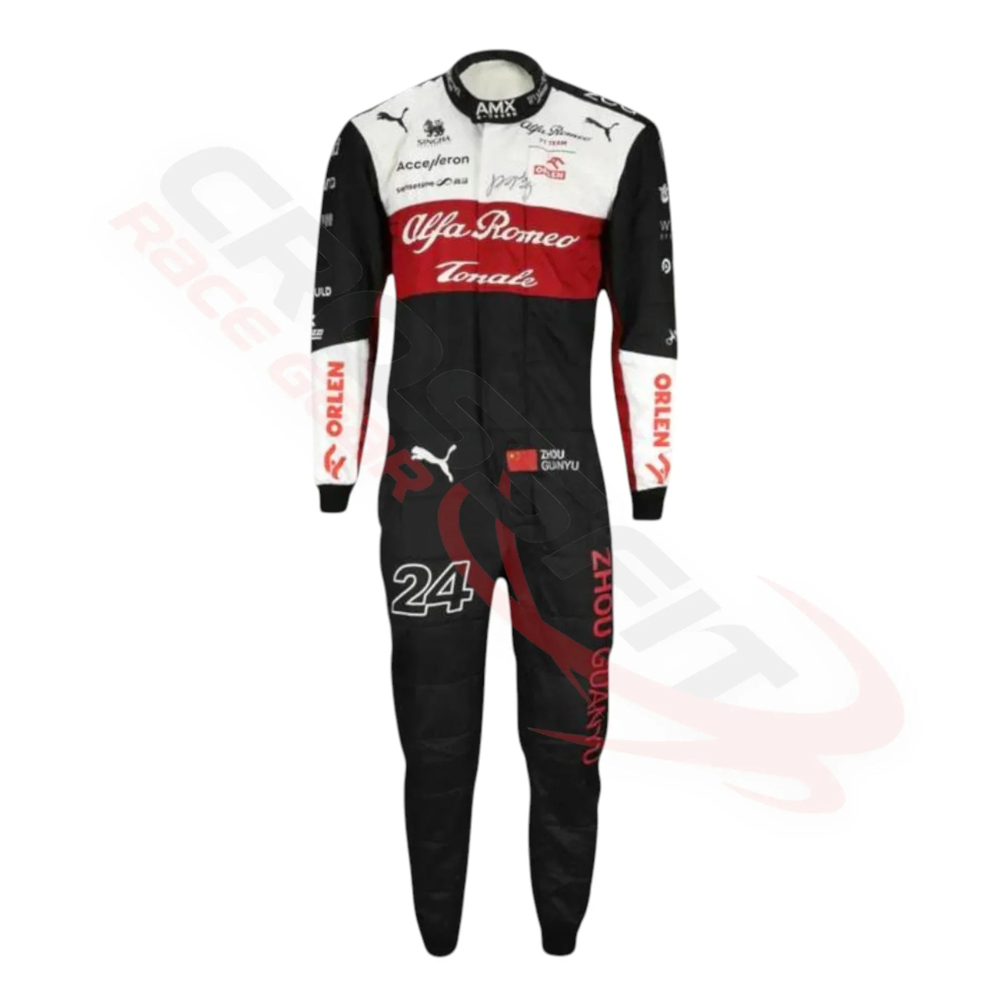 2022 Zhou Guanyu Alfa Romeo F1 Race Suit