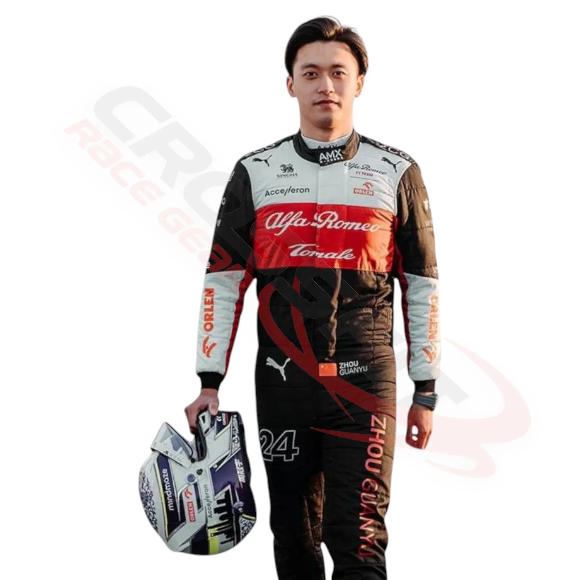 2022 Zhou Guanyu Alfa Romeo F1 Race Suit