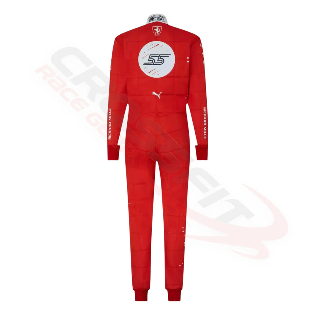 2023 Carlos Sainz las vegas GP special edition Ferrari F1 Race Suit