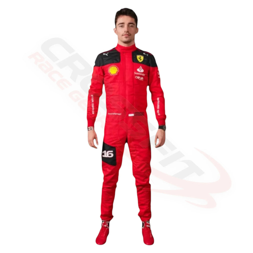 2023 Charles Leclerc Scuderia Ferrari F1 Race Suit