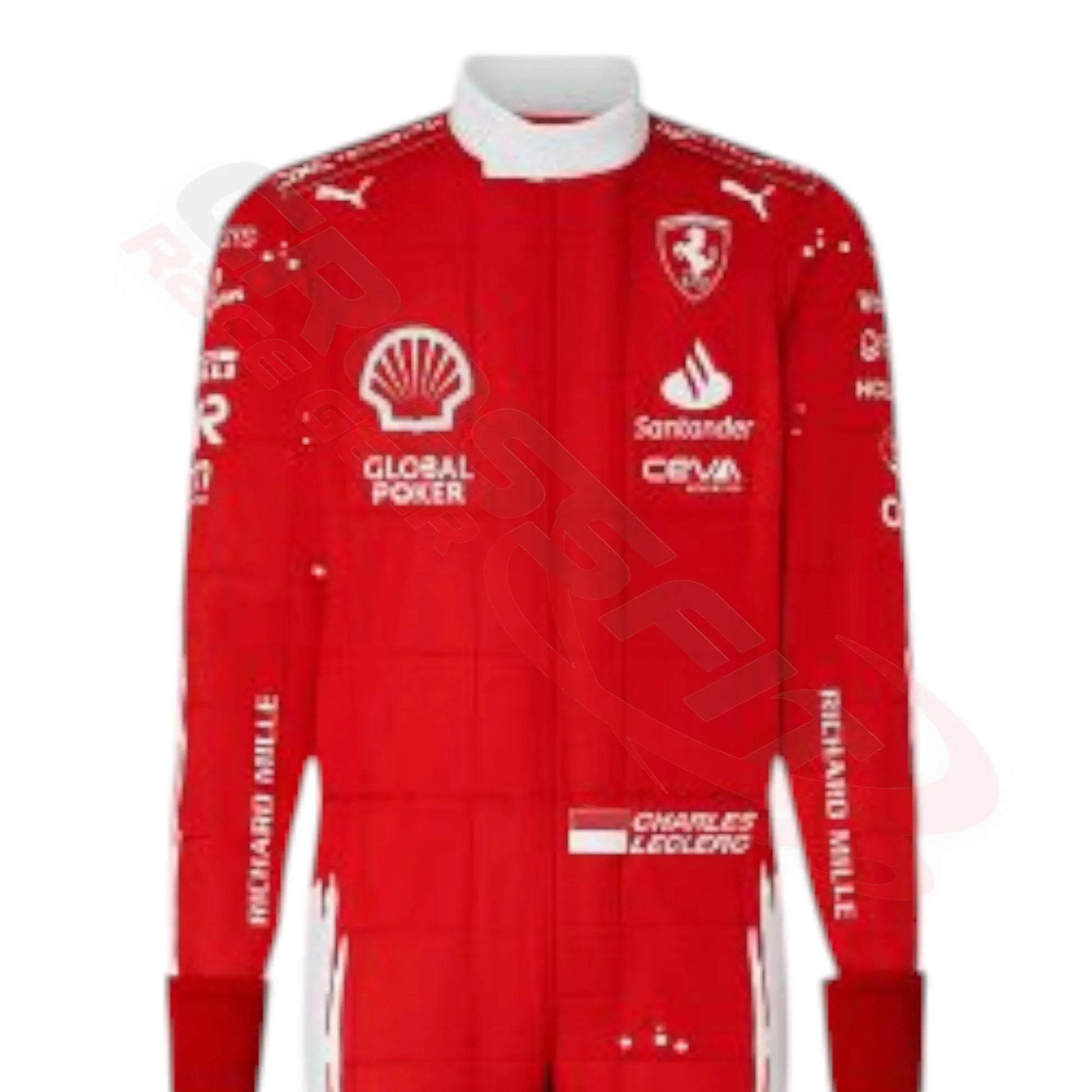 2023 Charles Leclerc las vegas GP special edition Ferrari F1 Race Suit