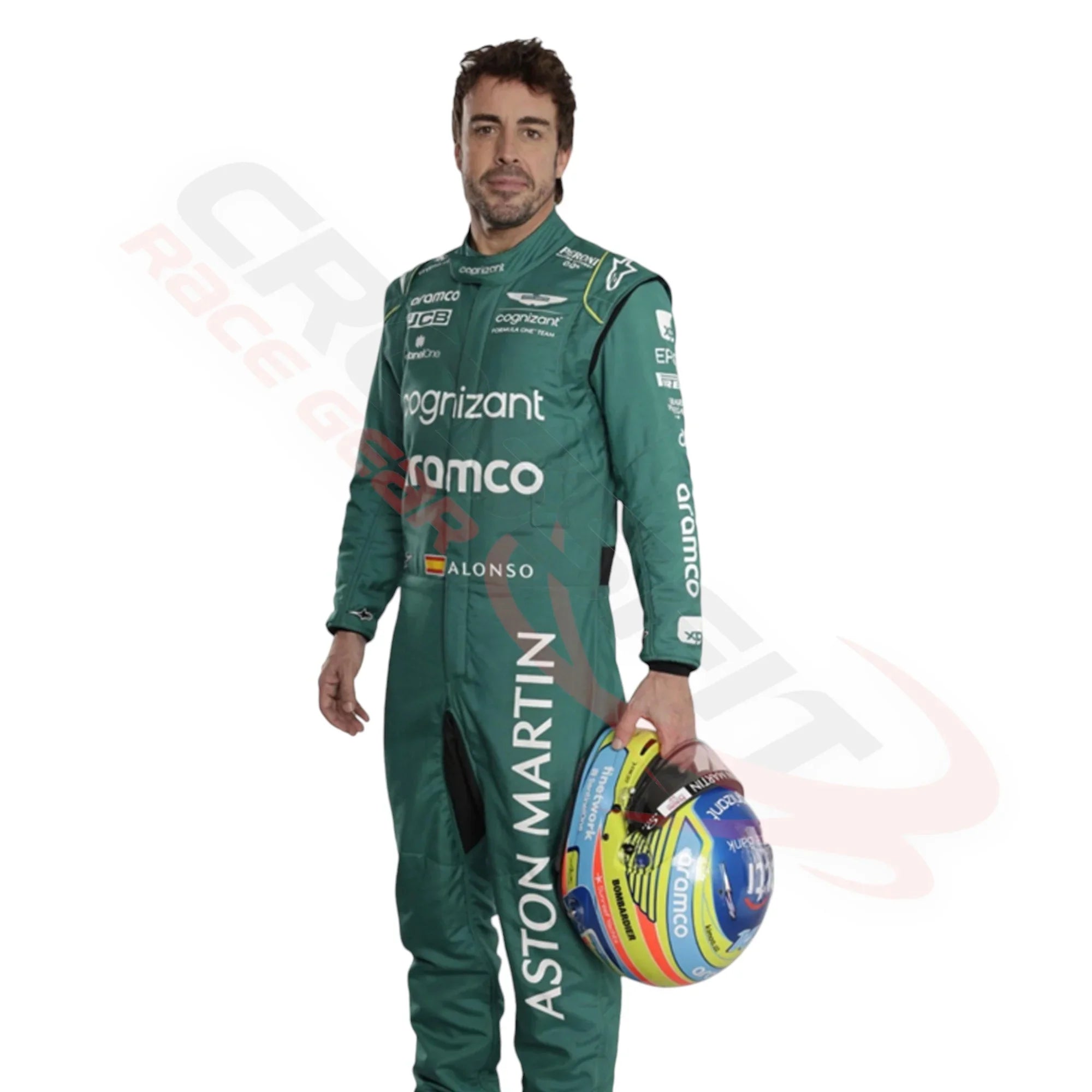 2023 Fernando Alonso Aston Martin F1 Race Suit