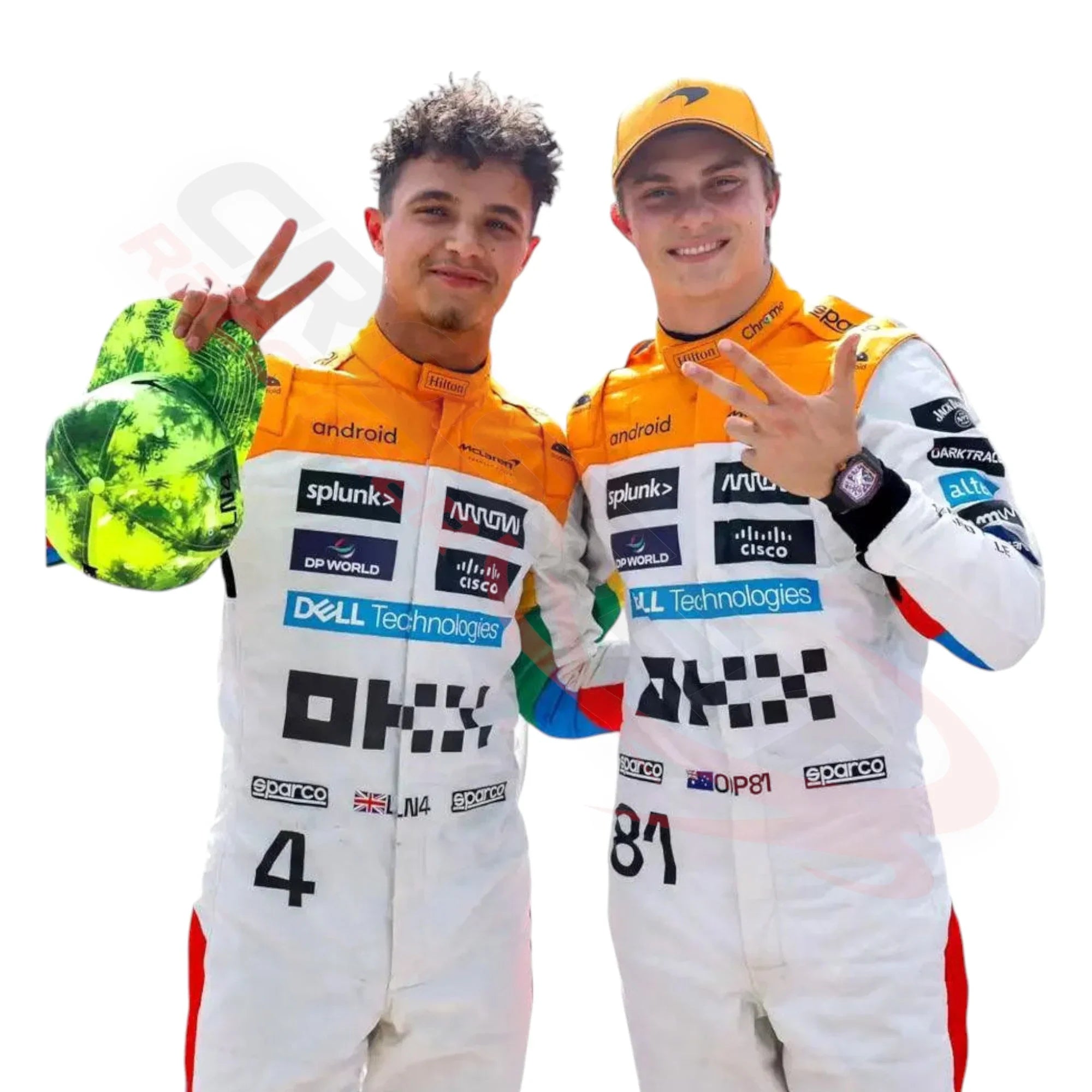 2023 Lando Norris Silverstone Race suit