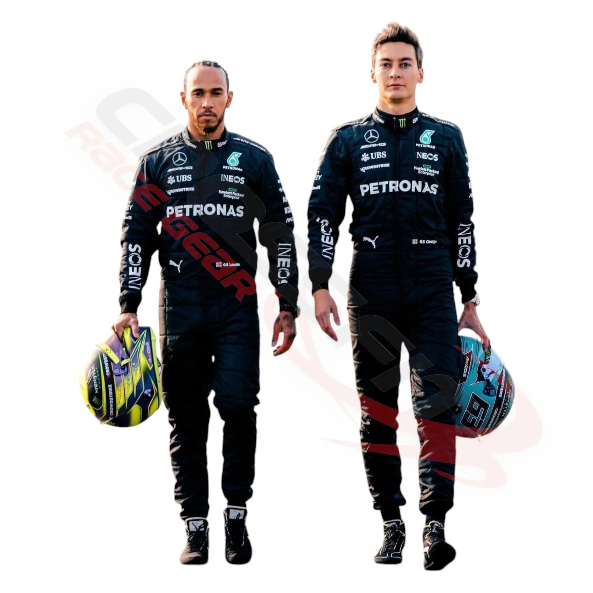 2023 Lewis Hamilton Mercedes F1 Race Suit
