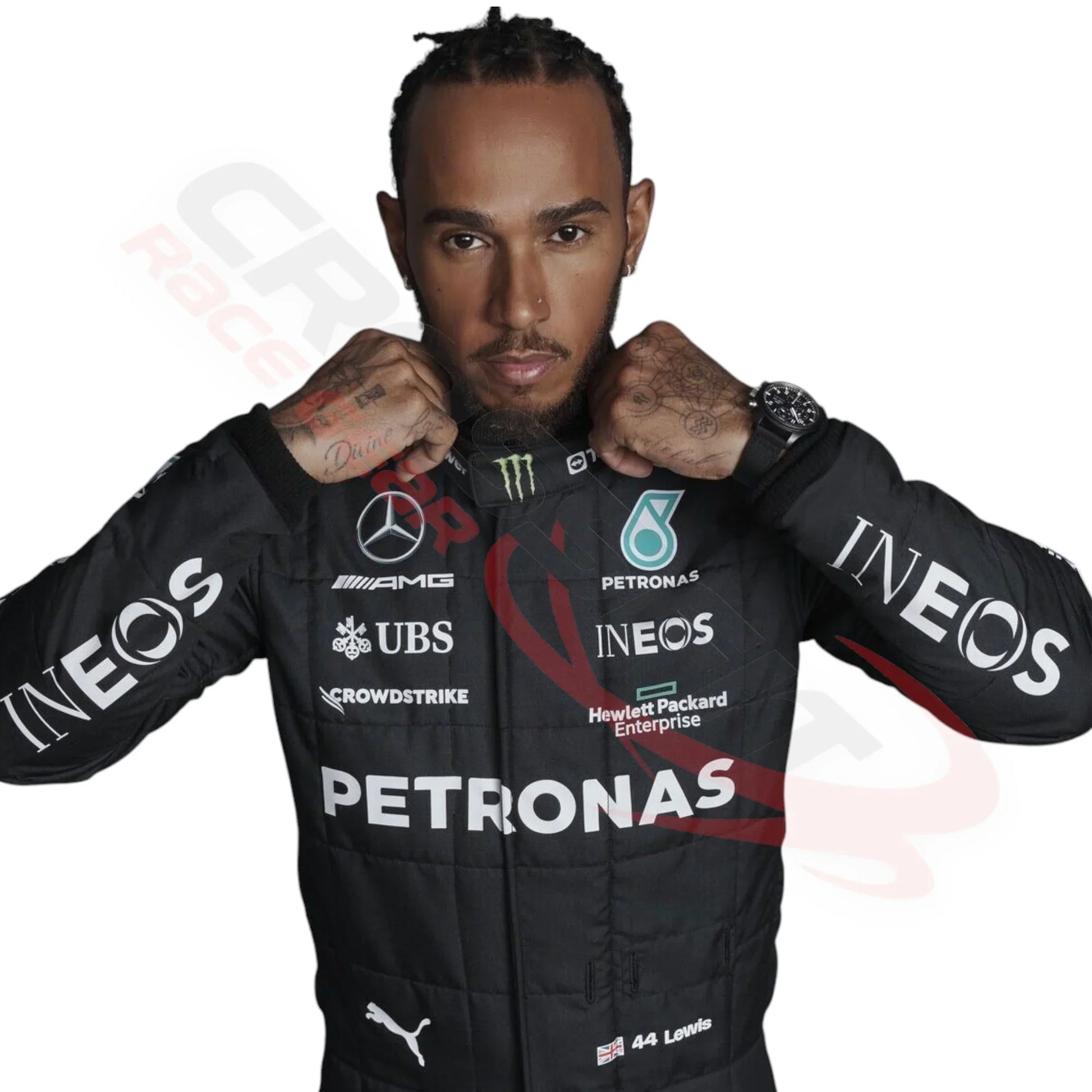 2023 Lewis Hamilton Mercedes F1 Race Suit