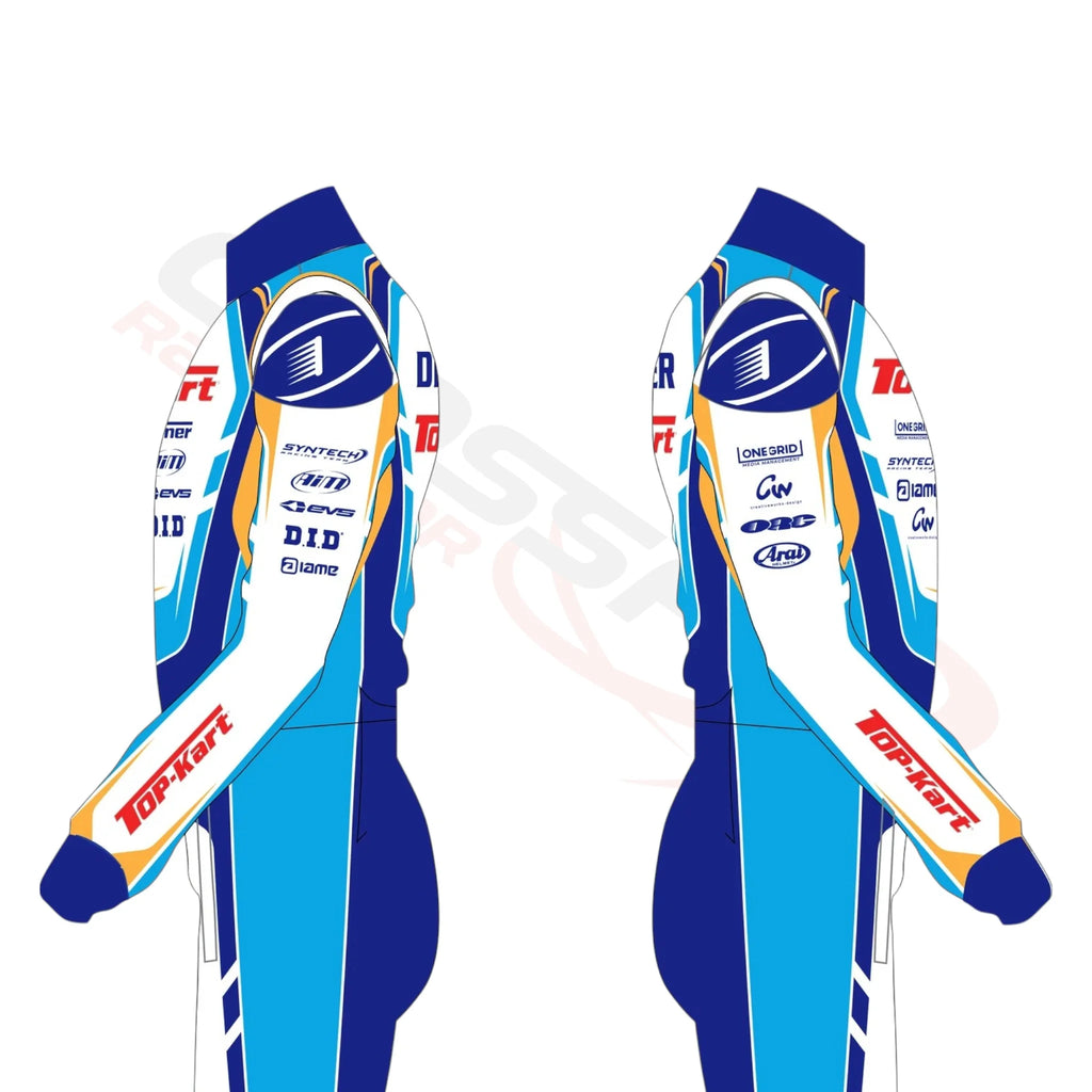 2023 Top Kart Racing Go Kart Race Suit