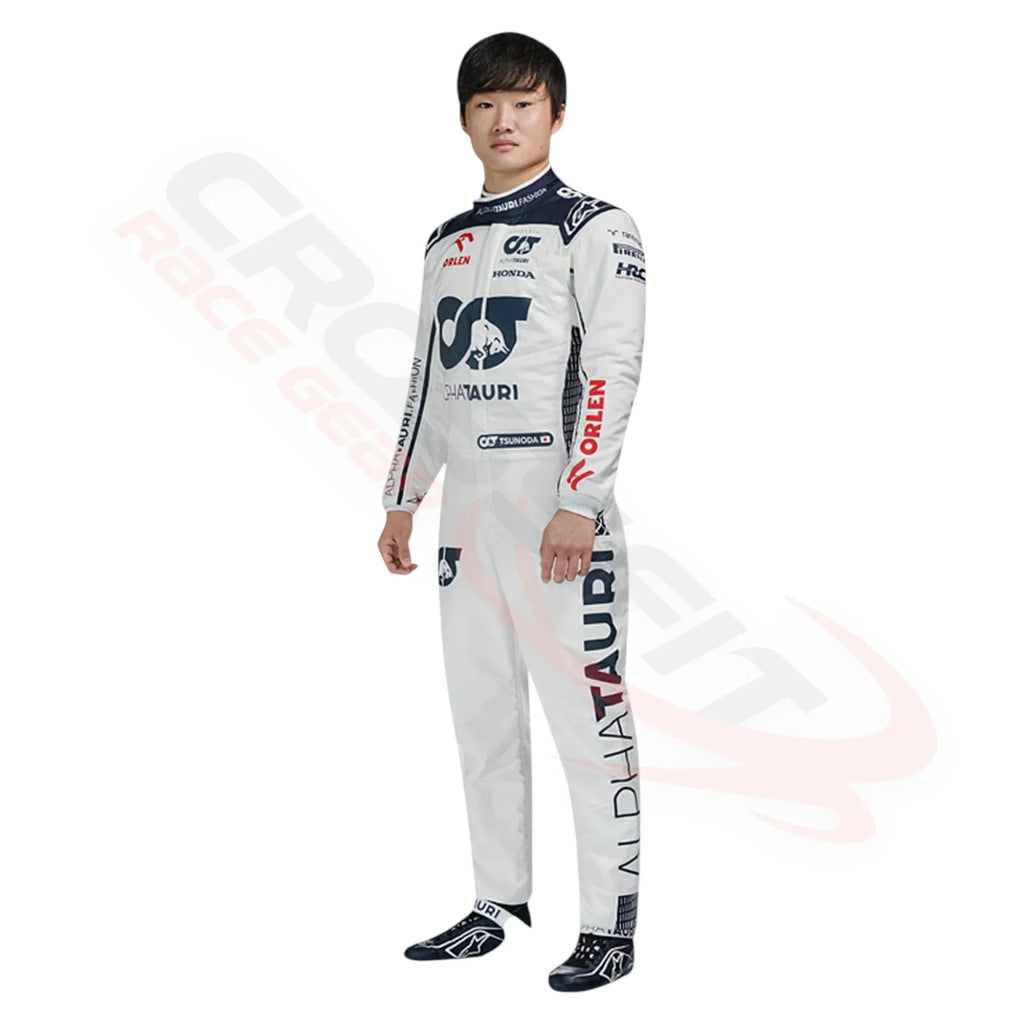 2023 Yuki Tsunoda AlphaTauri F1 Race Suit