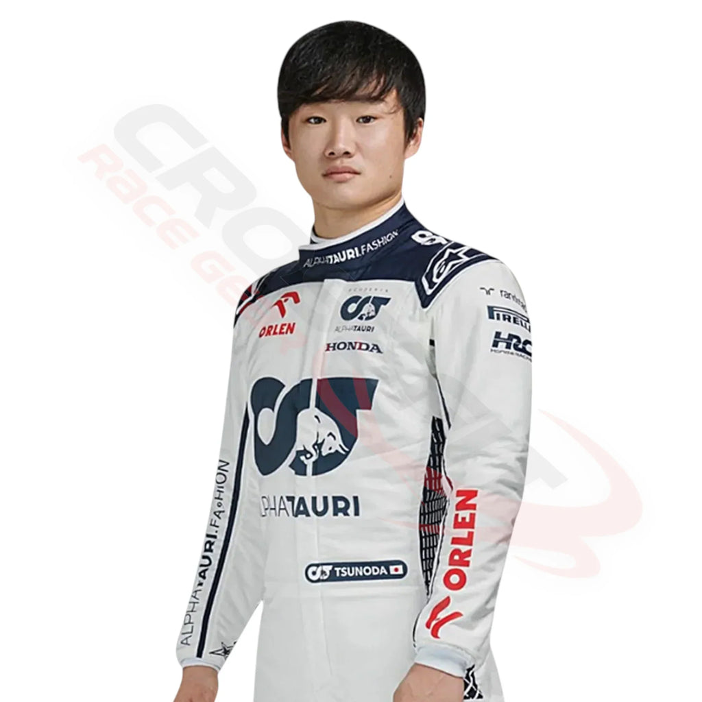 2023 Yuki Tsunoda AlphaTauri F1 Race Suit
