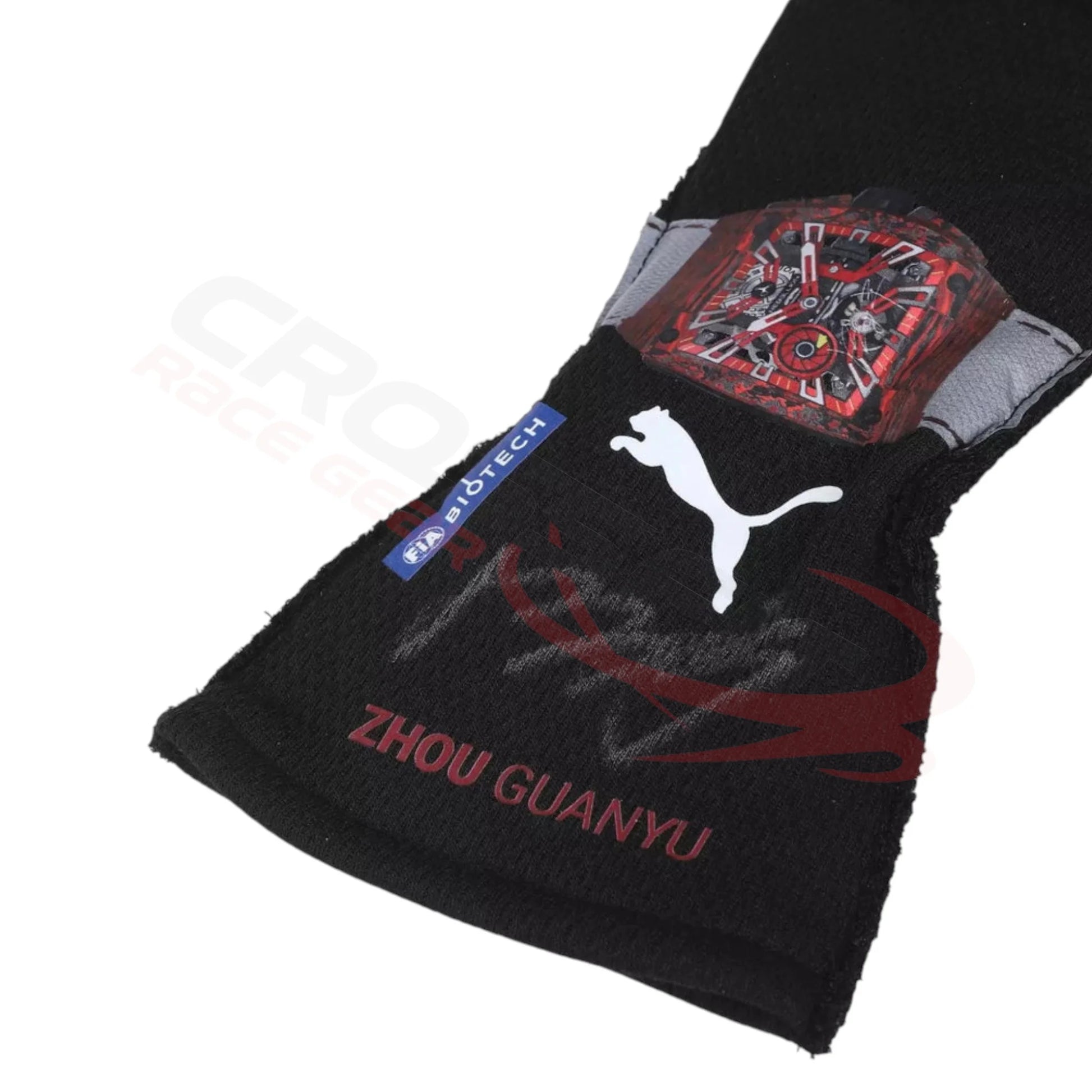 2023 Zhou Guanyu Alfa Romeo F1 Race Gloves