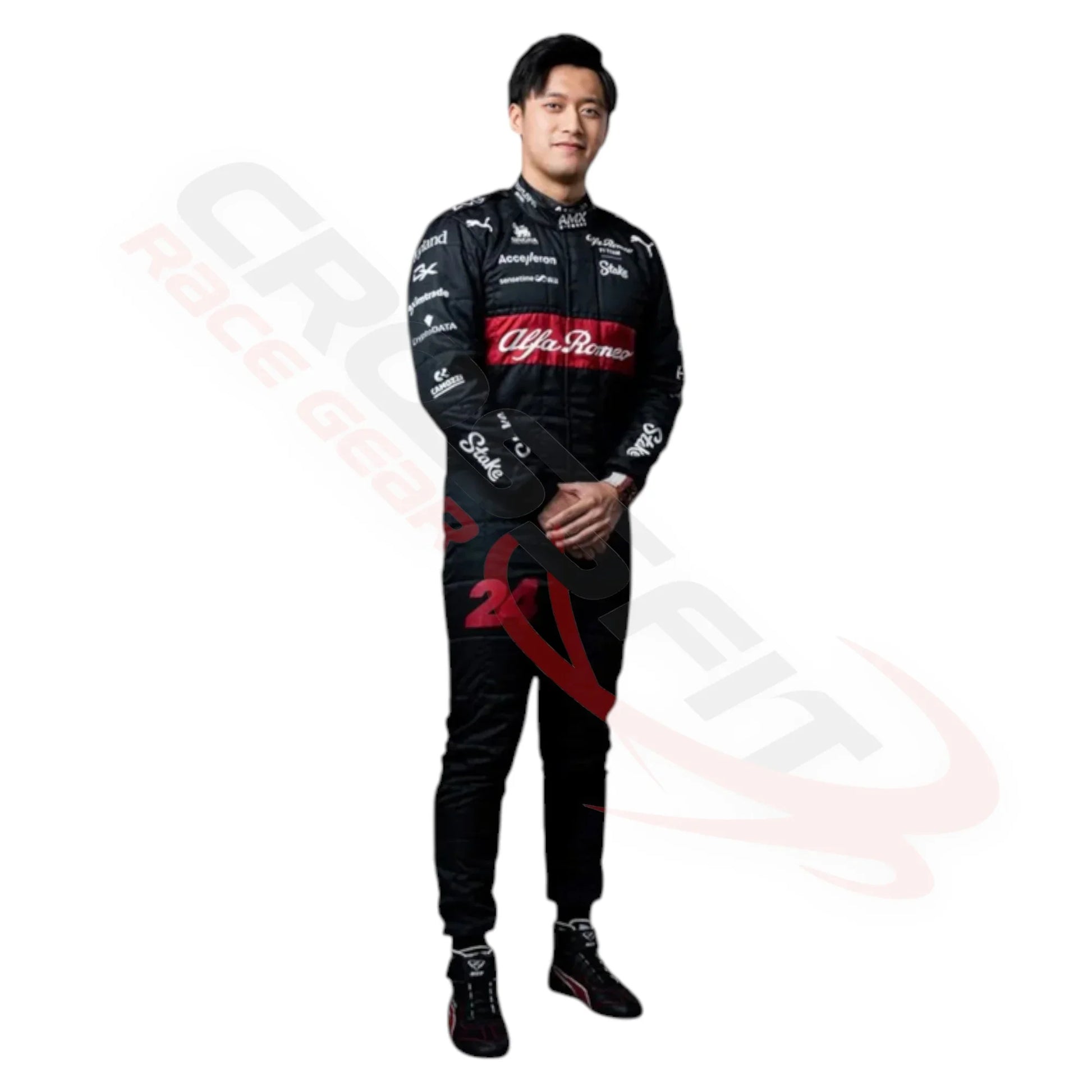 2023 Zhou Guanyu Alfa Romeo F1 Race Suit