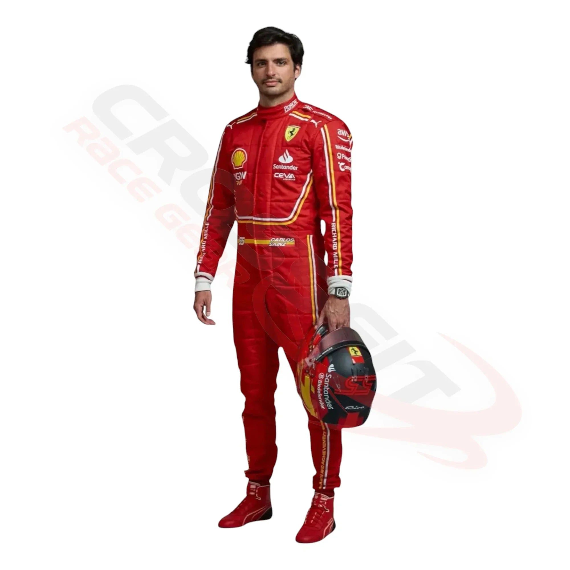 2024 Carlos Sainz Jr. Scuderia Ferrari F1 Race suit