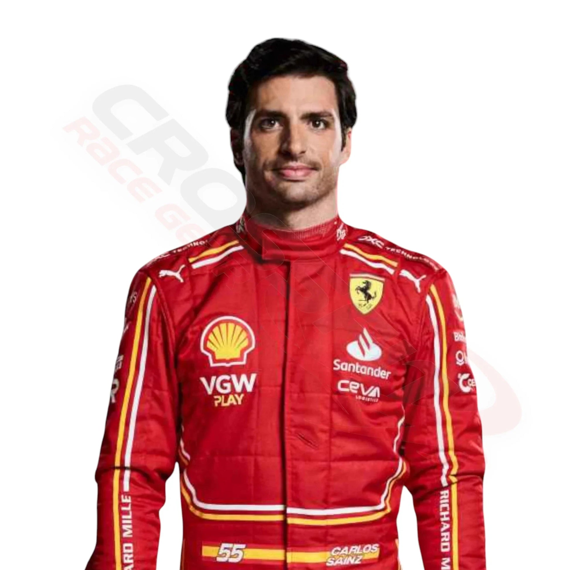 2024 Carlos Sainz Jr. Scuderia Ferrari F1 Race suit