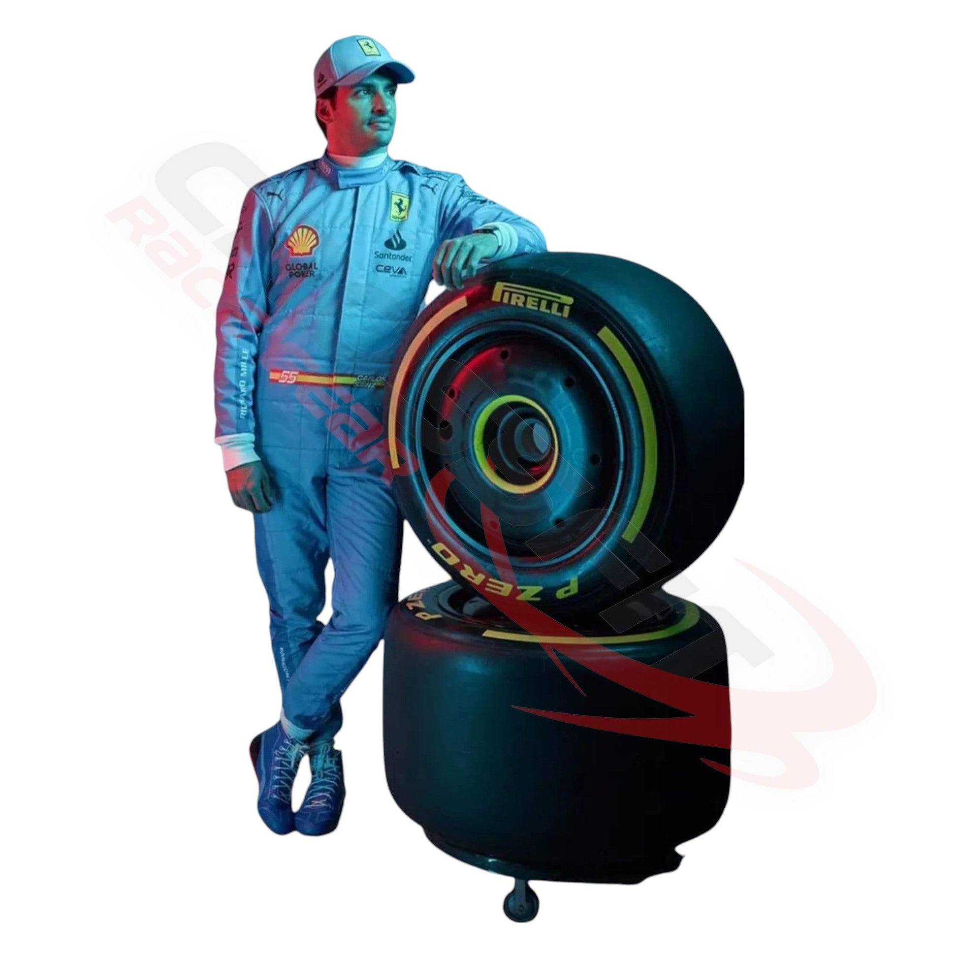 2024 Carlos Sainz Scuderia Ferrari F1 Miami Grand Prix Race Suit