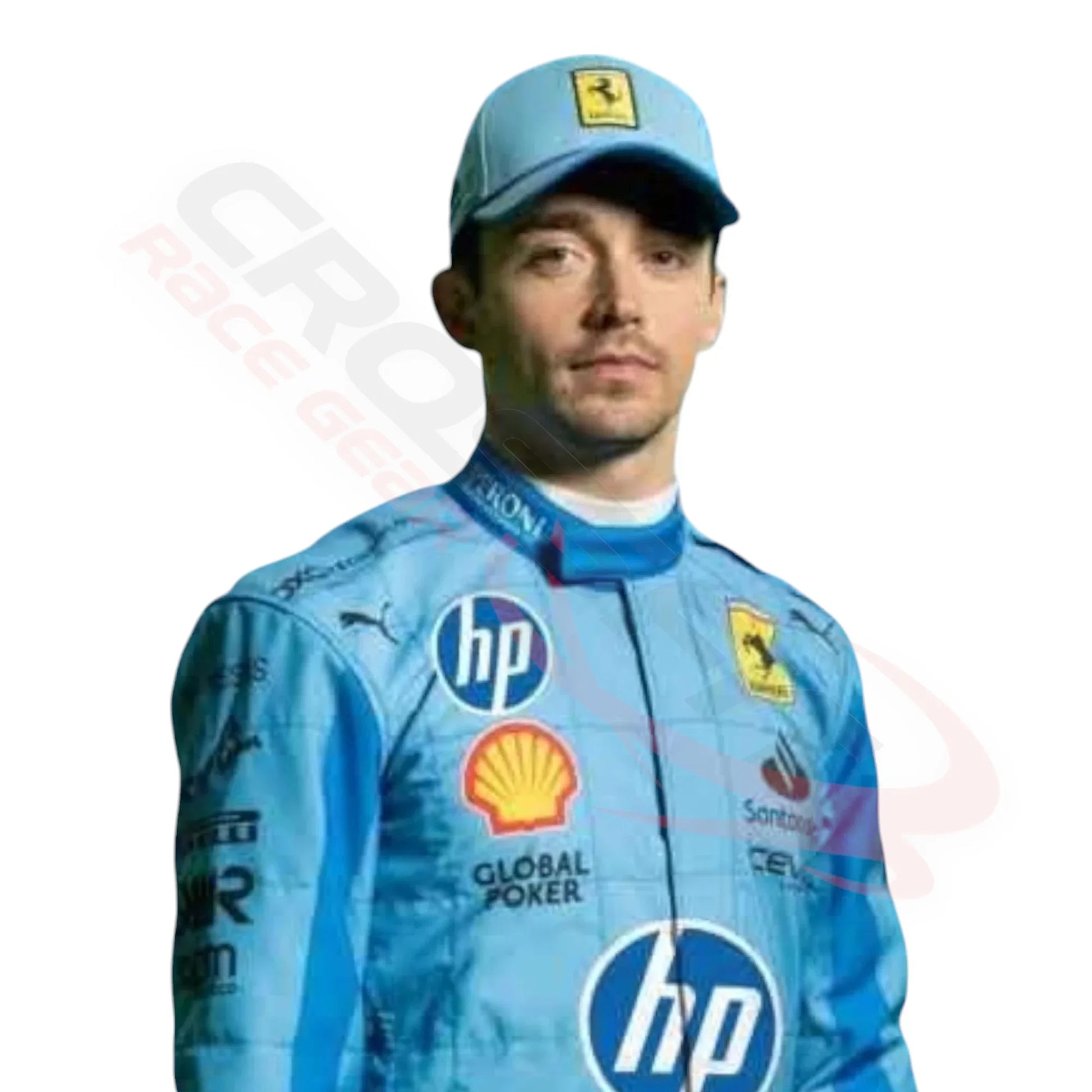 2024 Charles Leclerc Ferrari HP Miami Grand Prix F1 Race Suit
