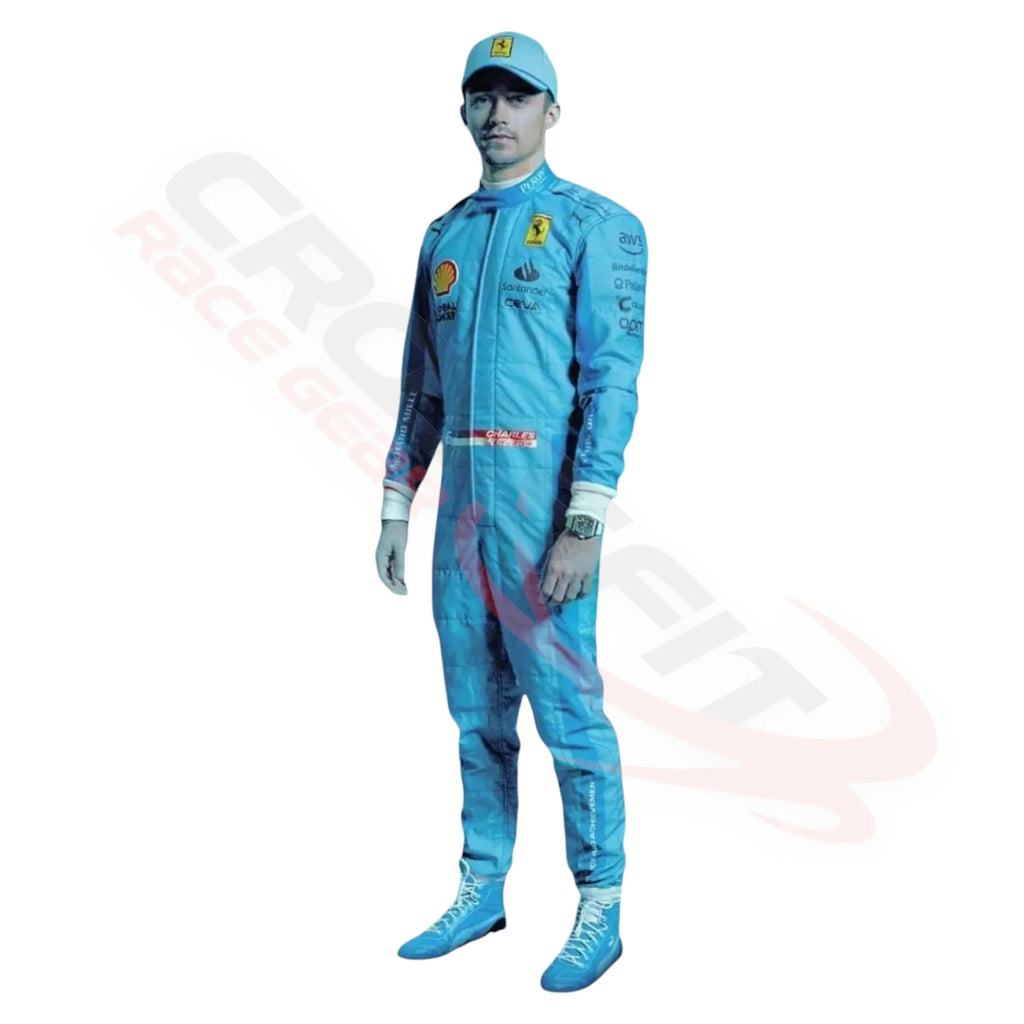 2024 Charles Leclerc Scuderia Ferrari F1 Miami Grand Prix Race Suit