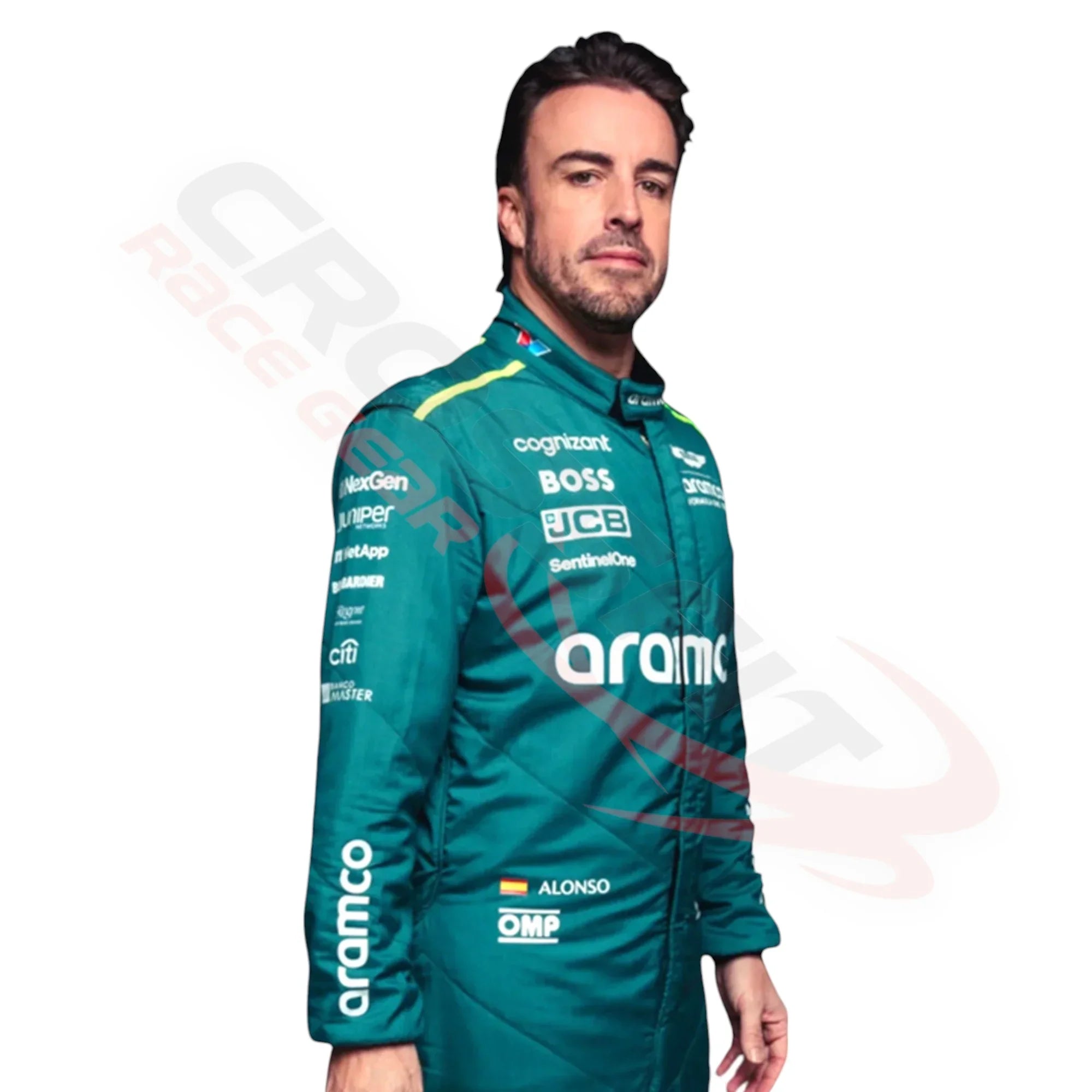 2024 Fernando Alonso Aston Martin F1 Race Suit