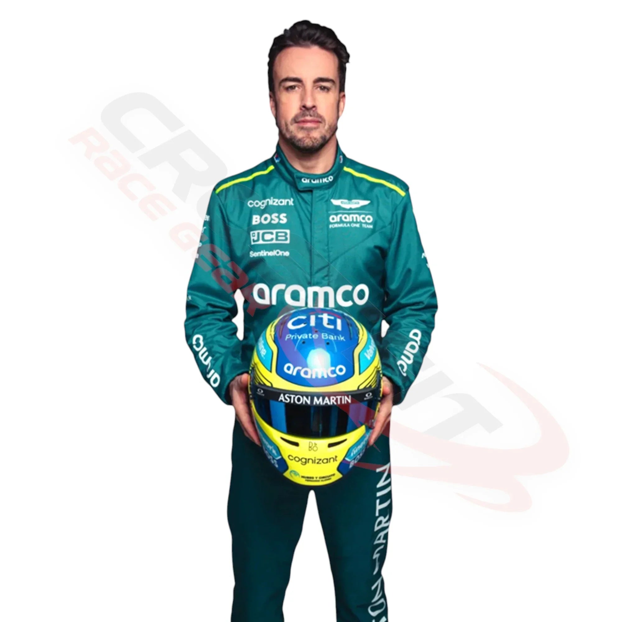 2024 Fernando Alonso Aston Martin F1 Race Suit