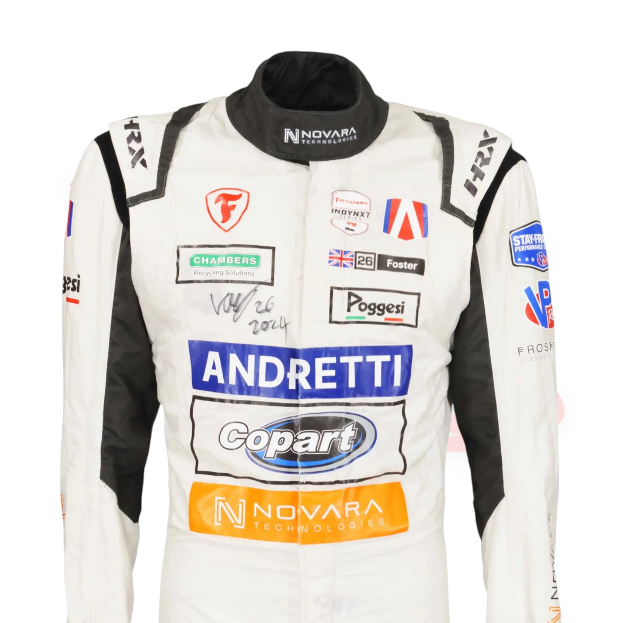 2024 Louis Foster Indy NXT printed Race Suit