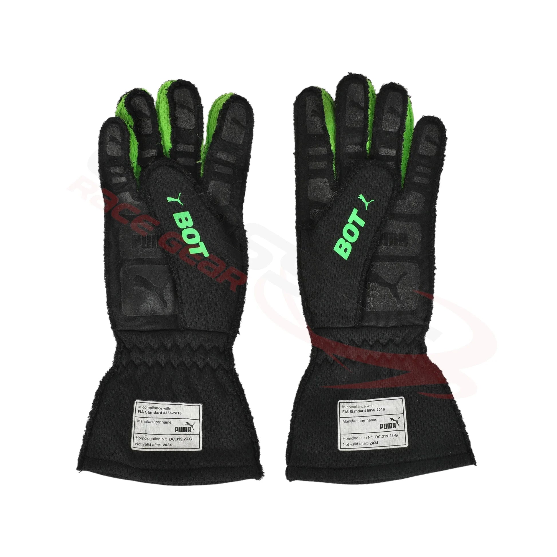 2024 Valtteri Bottas Kick Sauber F1 Race Gloves