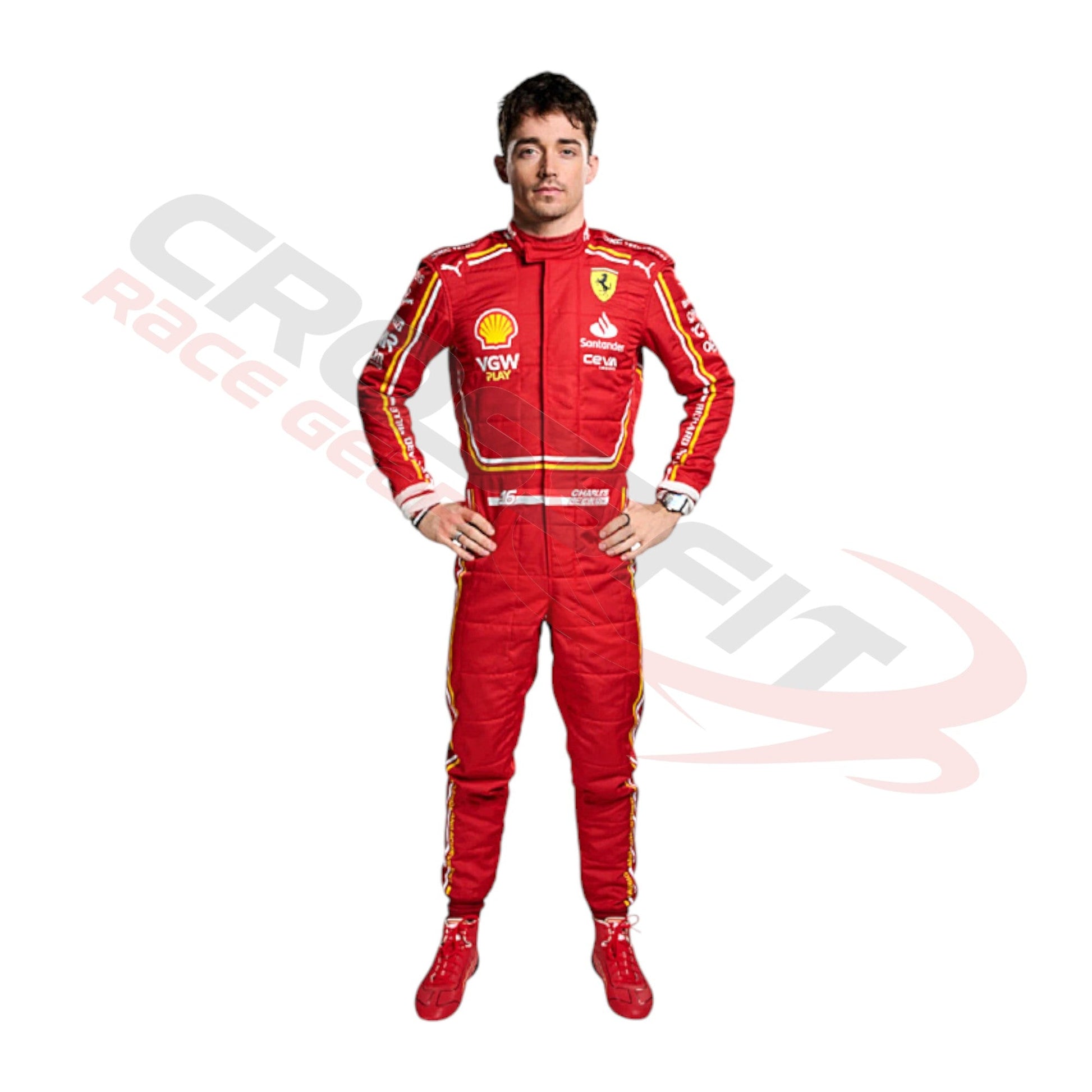 2024 charles leclerc Ferrari F1 Suit