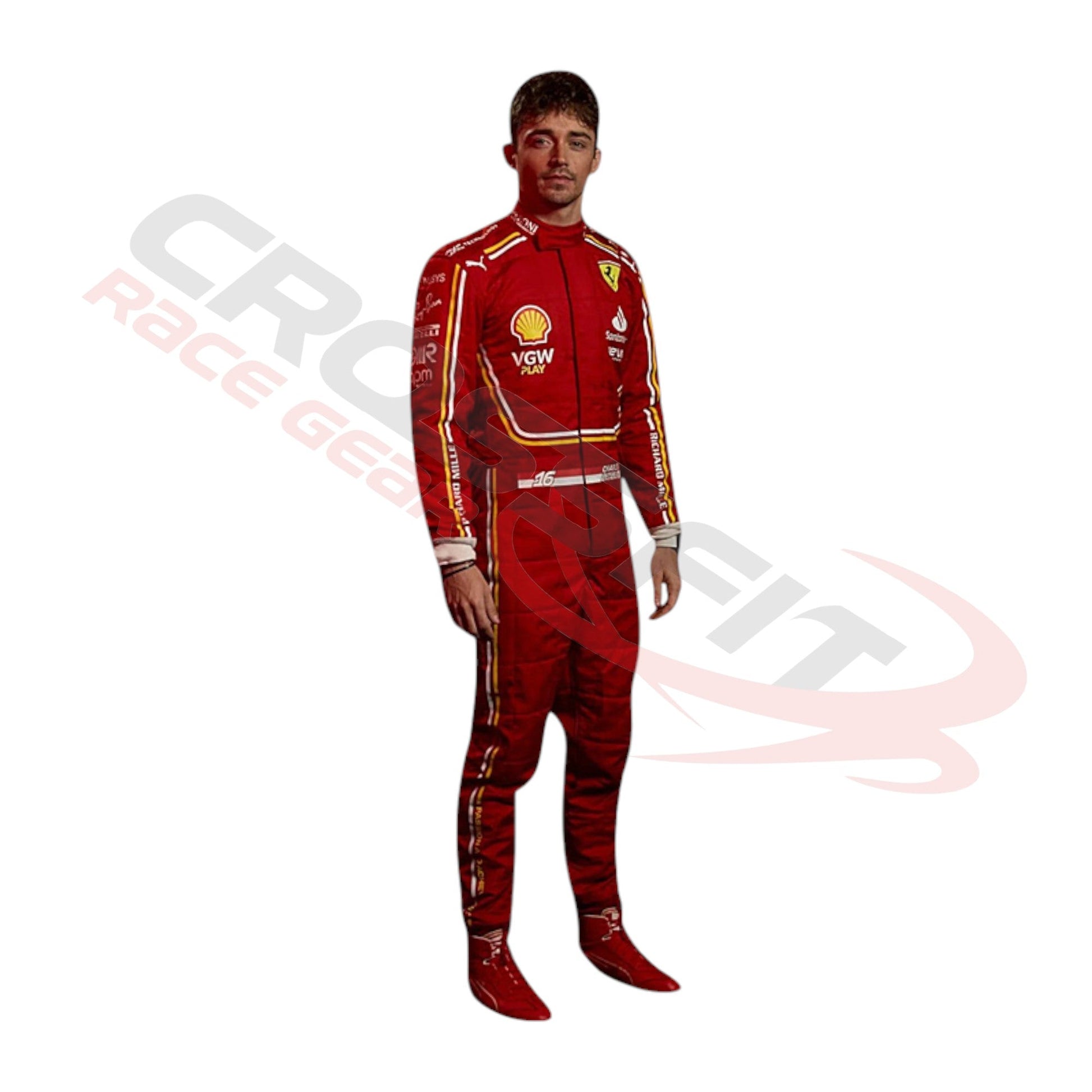 2024 charles leclerc Ferrari F1 Suit