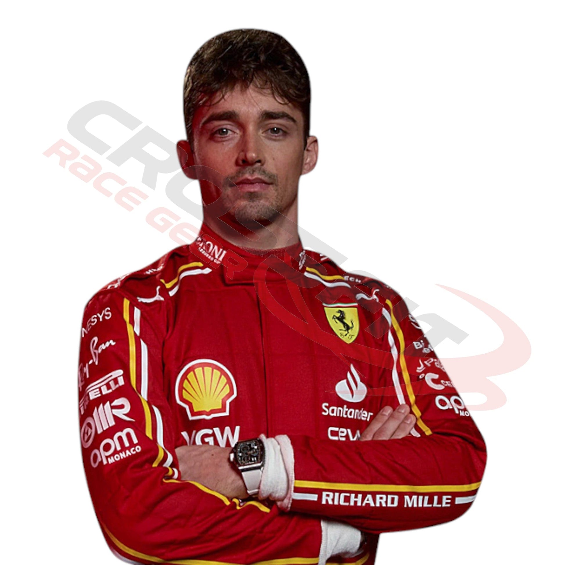 2024 charles leclerc Ferrari F1 Suit