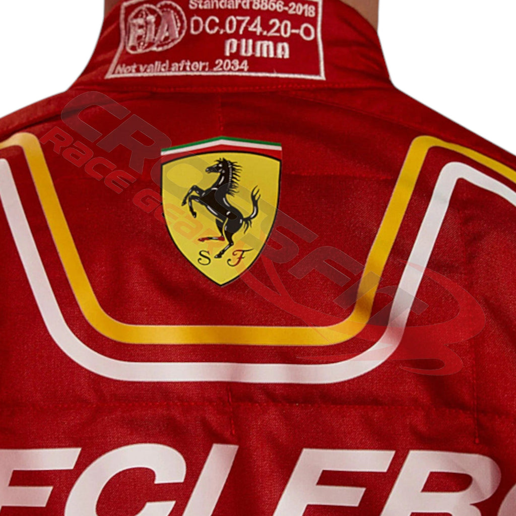 2024 charles leclerc Ferrari F1 Suit