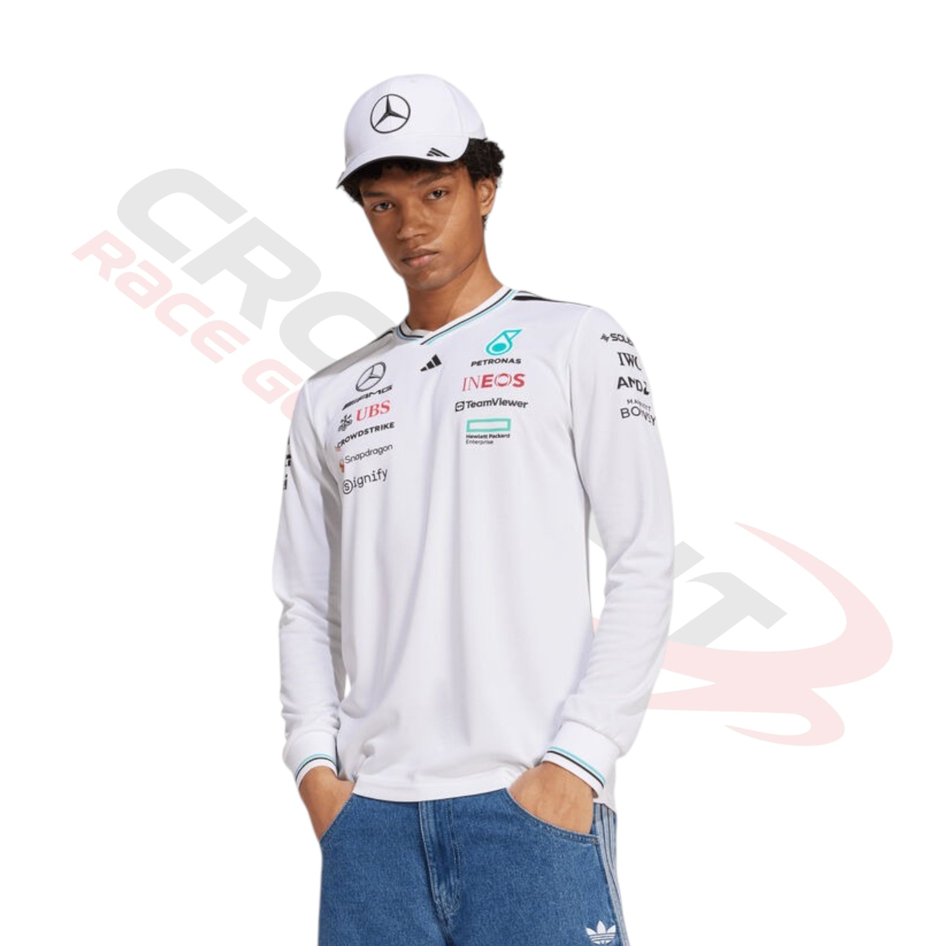 2025 Mercedes-AMG Petronas F1 Team Long Sleeve T-shirt