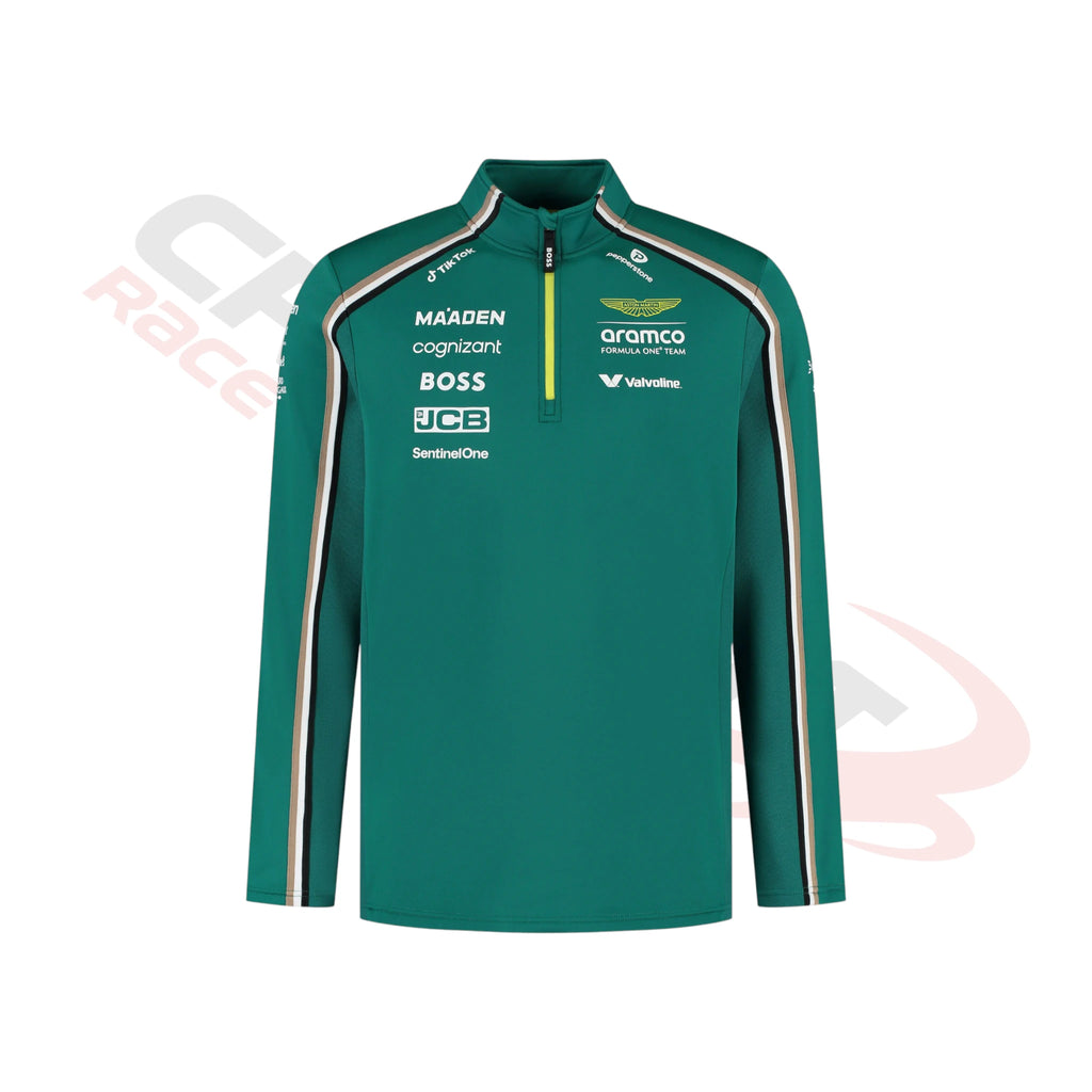2025 Aston Martin F1 Team 14 Zip Sweater