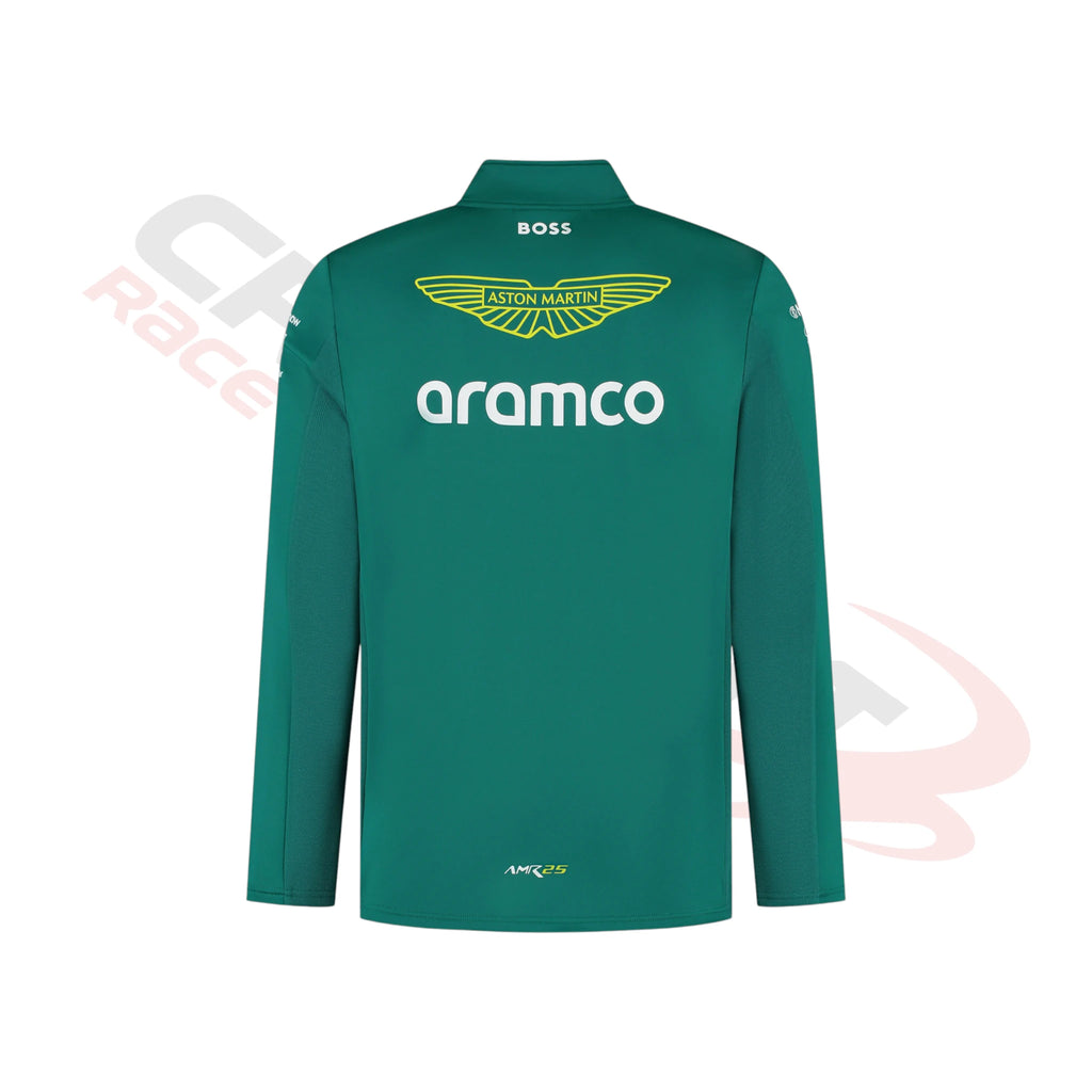 2025 Aston Martin F1 Team 14 Zip Sweater