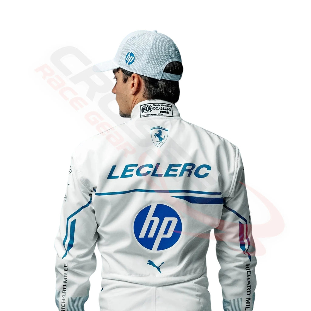 2025 Charles Leclerc Scuderia Ferrari Hp Monaco GP Race Suit