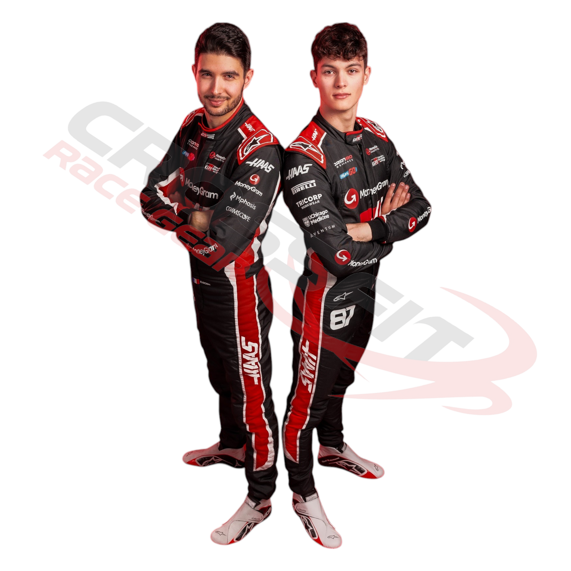 2025 Esteban Ocon Hass F1 Race Suit