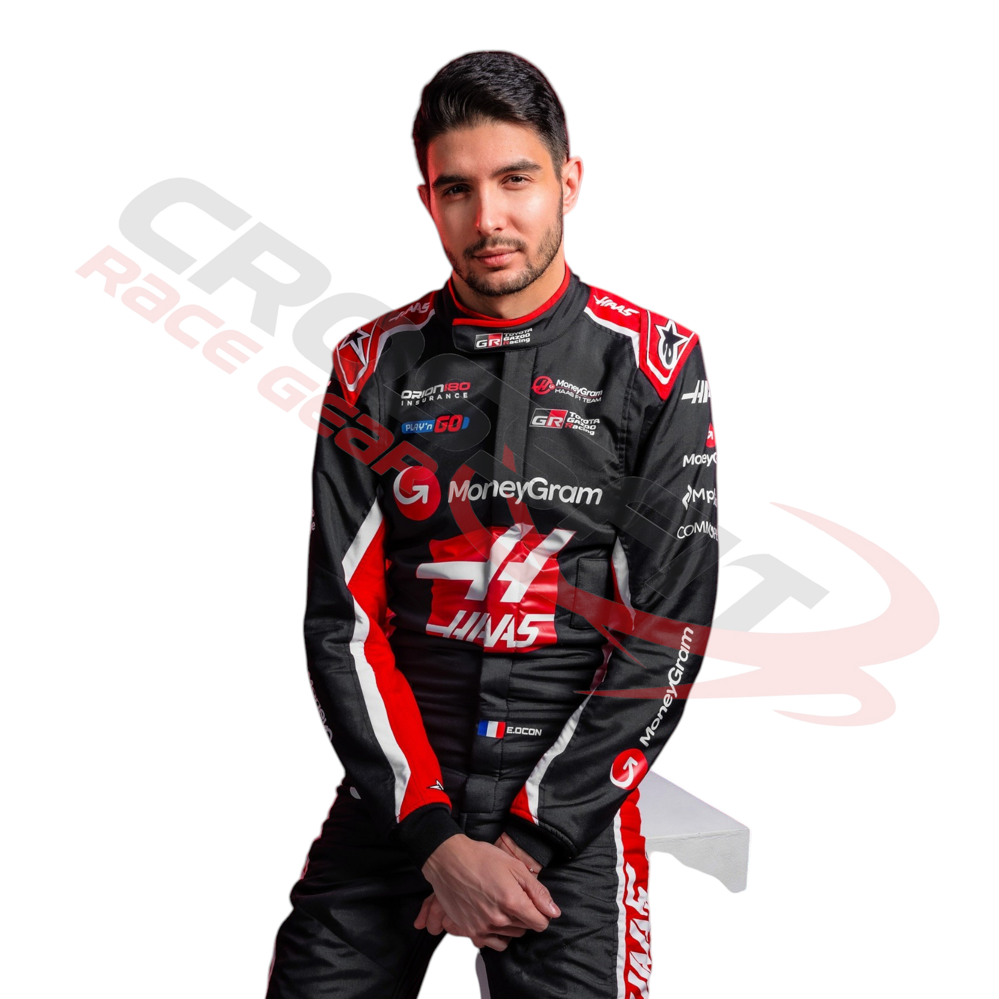 2025 Esteban Ocon Hass F1 Race Suit