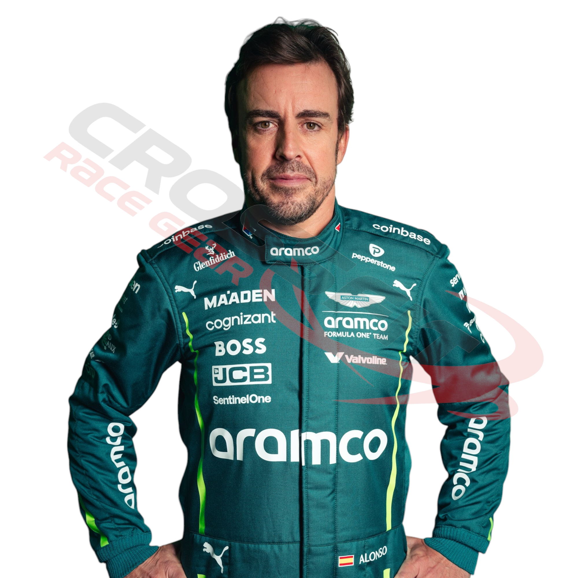 2025 Fernando Alonso Aston Martin F1 Race Suit