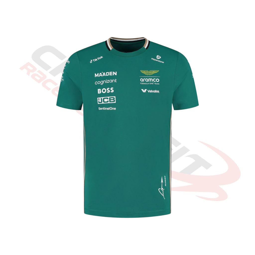 2025 Fernando Alonso Aston Martin F1 T-shirt