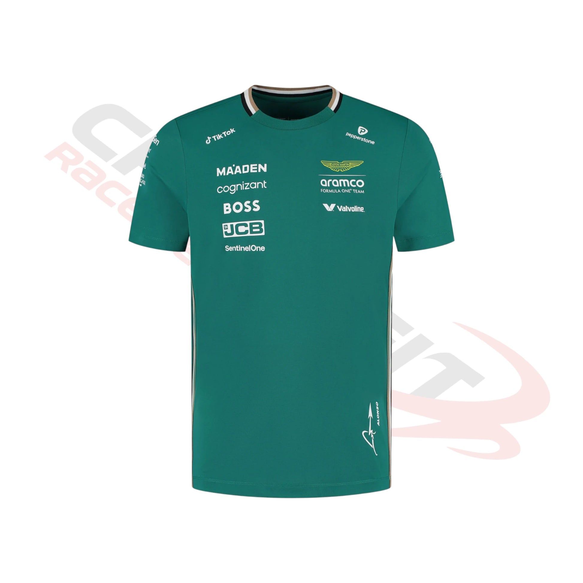 2025 Fernando Alonso Aston Martin F1 T-shirt