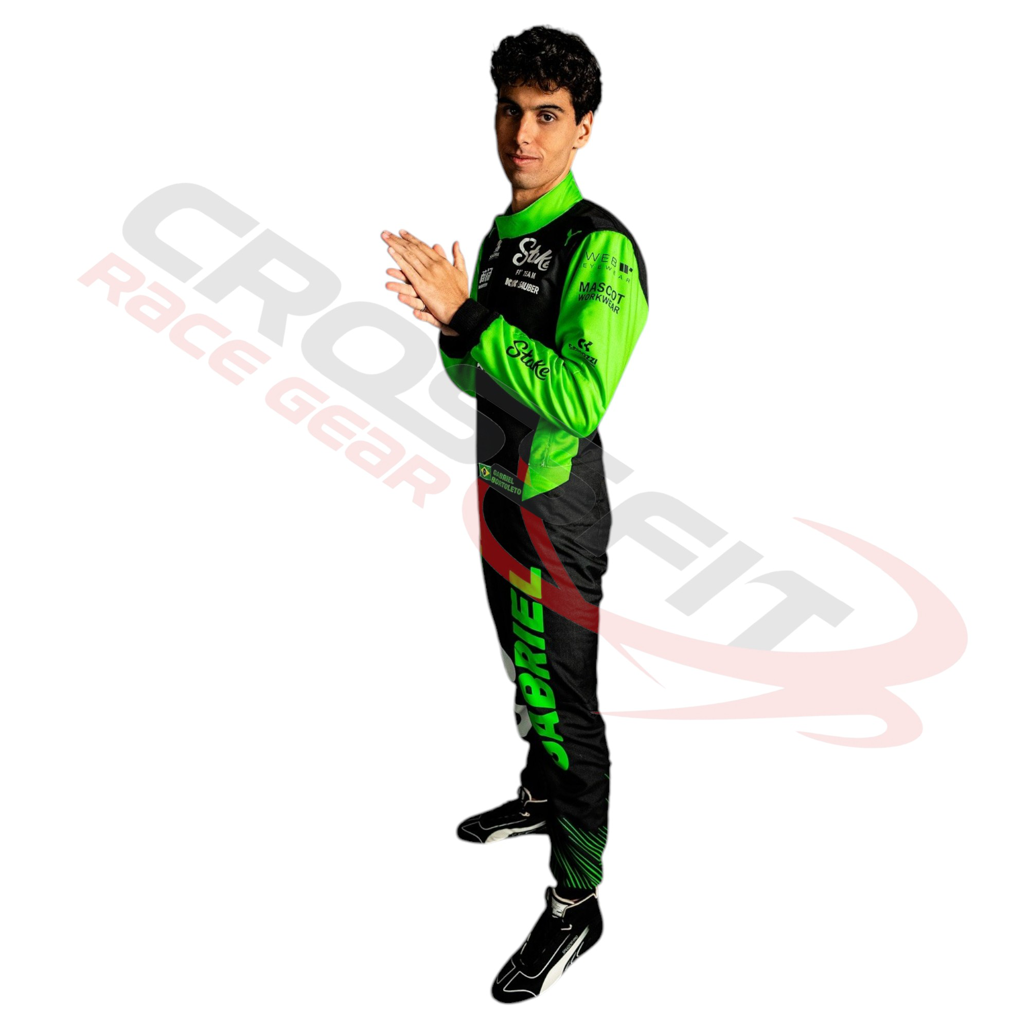 2025 Gabriel Bortoleto Kick Sauber F1 Race Suit – Crossfit Racegear